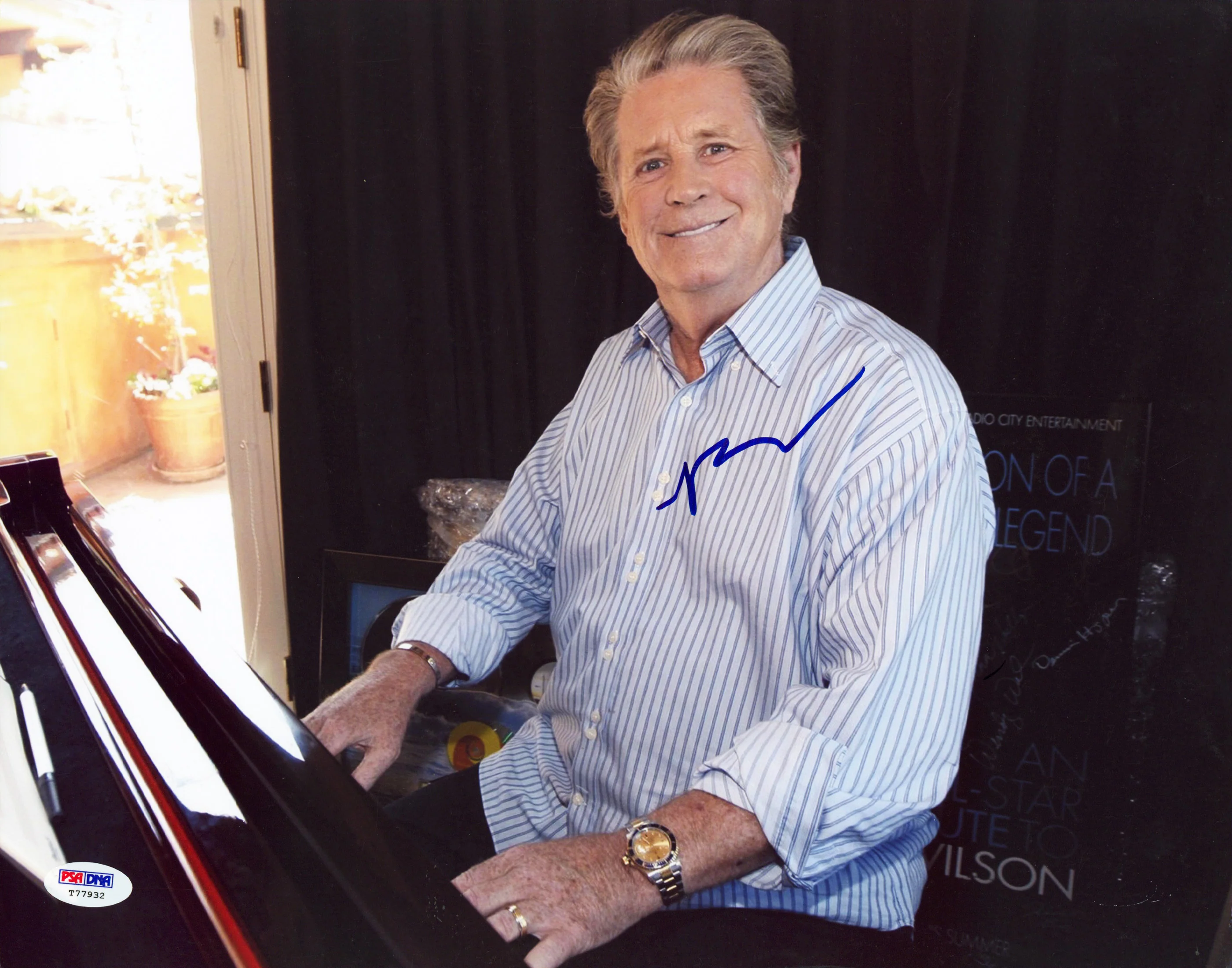 Brian Wilson The Beach Boys Authentic Signed 11x14 Photo PSA/DNA #T77932