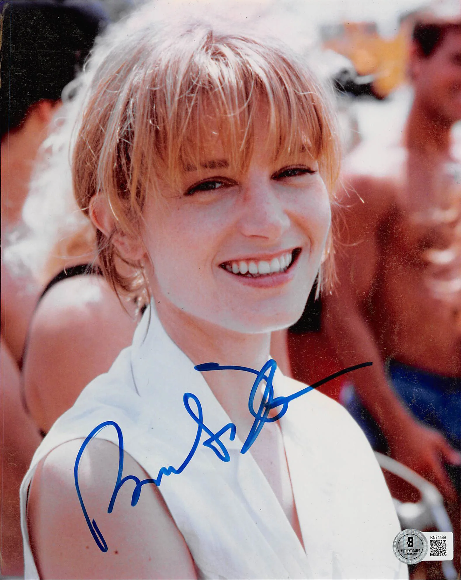 Bridget Fonda The Godfather Part 3 Authentic Signed 8x10 Sexy Photo BAS #BN74489