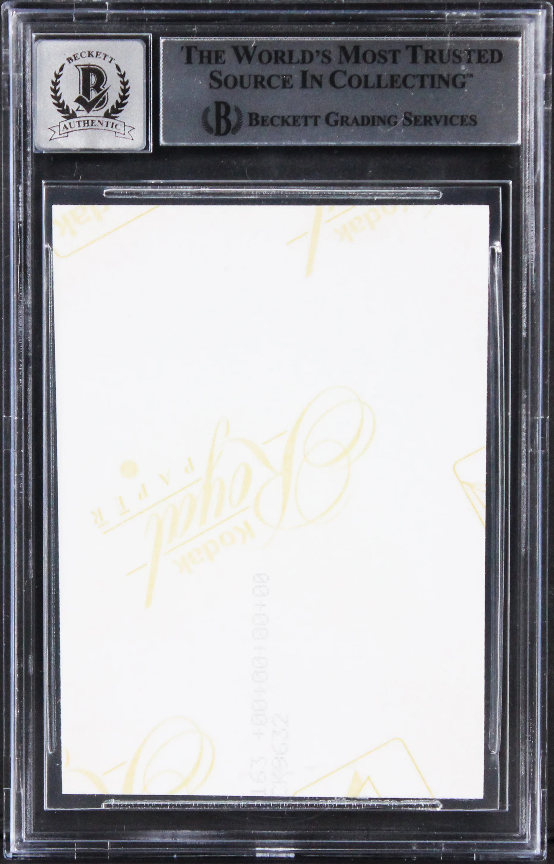 Brigitte Kahn Star Wars Signed Custom Trading Card Auto 10! BAS Slabbed - Image 3