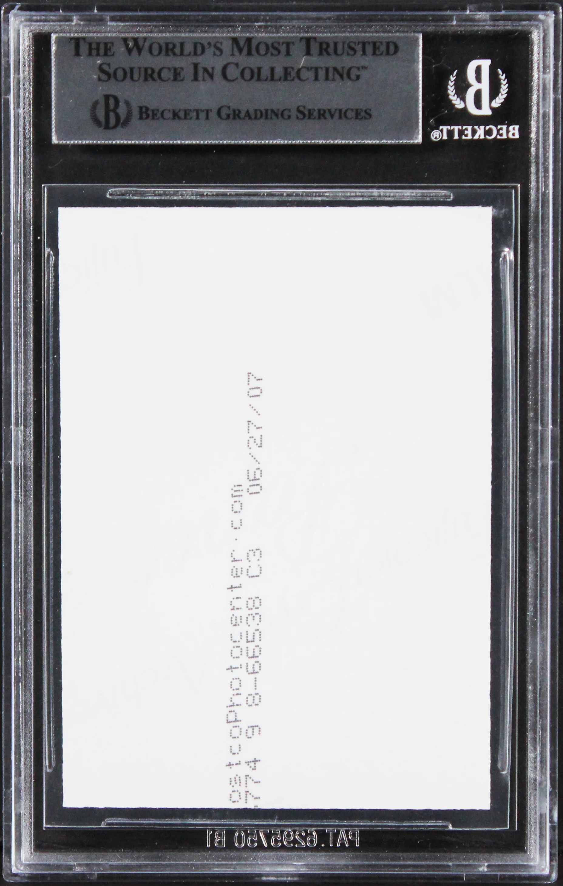 Brigitte Kahn Star Wars "Stand By Ion Control" Signed Custom Card BAS Slabbed - Image 3