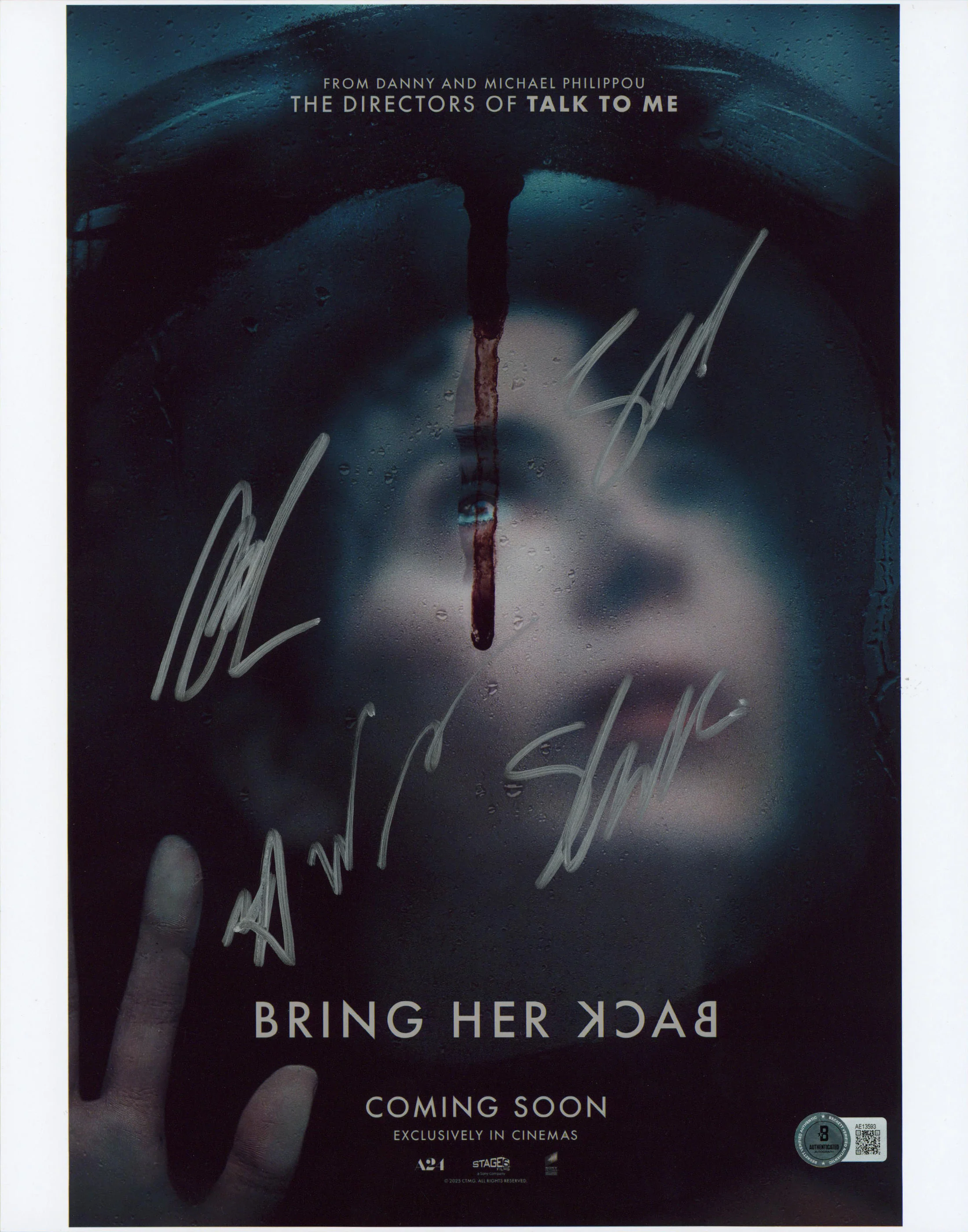 Bring Her Back (5) Heywood, Phillips +3 Signed 11x14 Photo BAS #AE13593 - Image 2