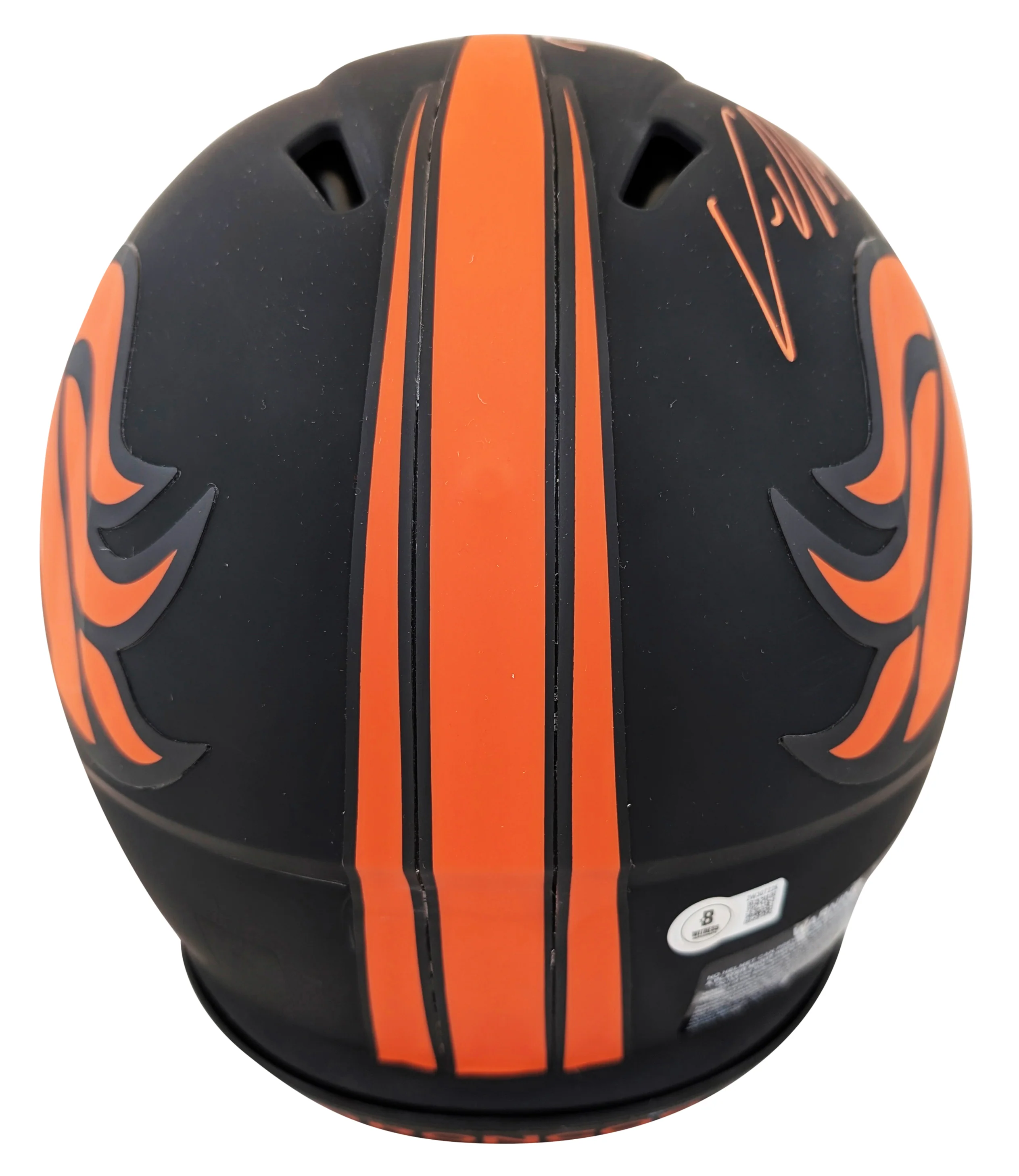 Broncos DeMarcus Ware & Von Miller Signed Eclipse F/S Speed Proline Helmet BAS W - Image 3
