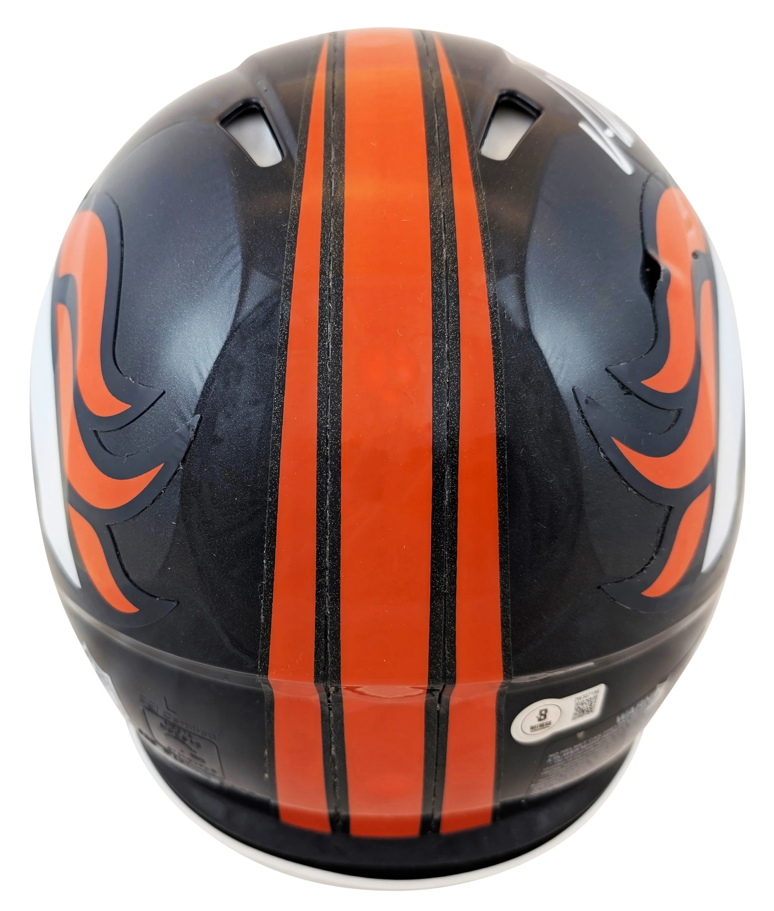 Broncos DeMarcus Ware & Von Miller Signed F/S Speed Proline Helmet W/ Case BAS W - Image 5