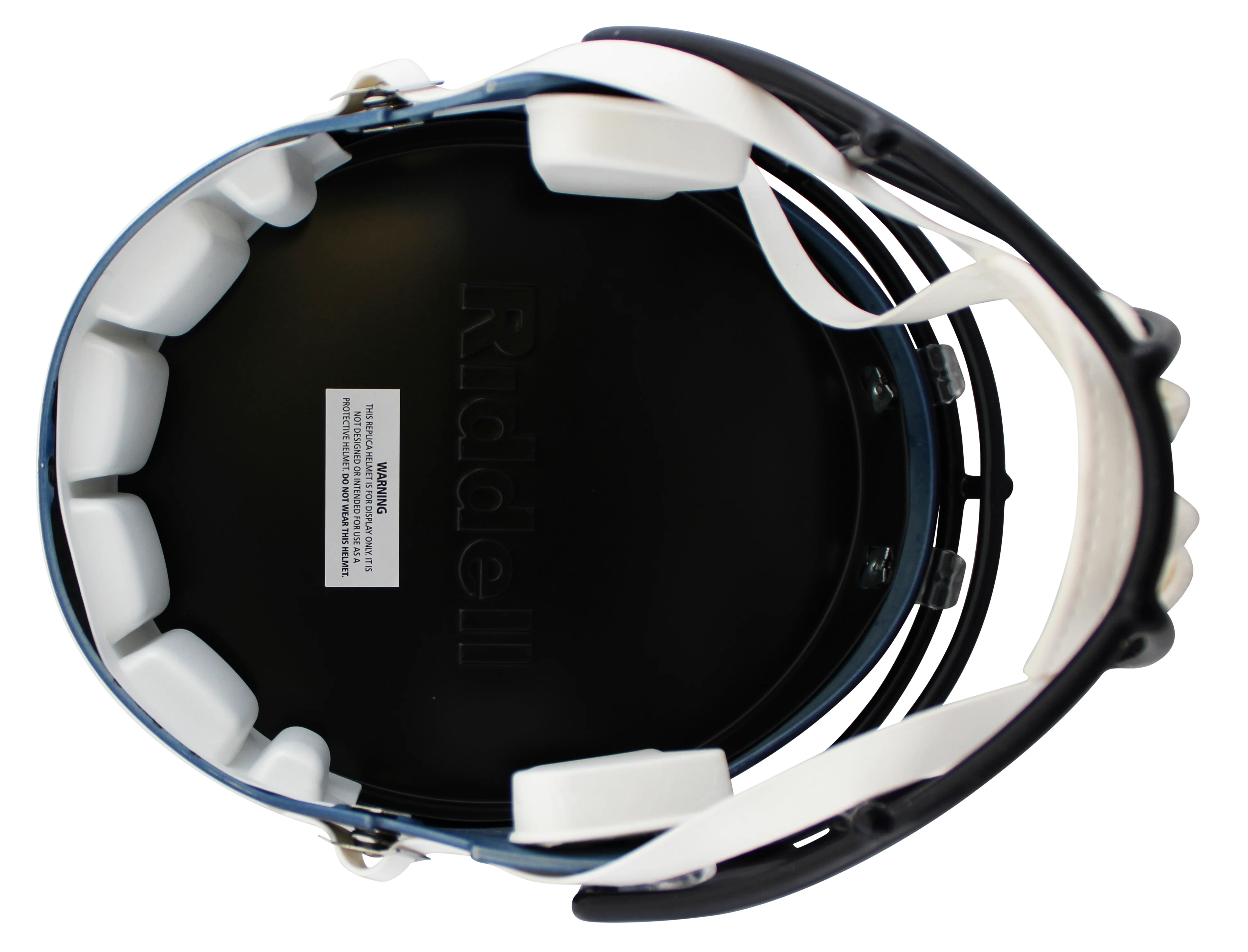 Broncos Rod Smith "MHS" Signed Full Size Speed Rep Helmet BAS Witnessed 2 - Image 4