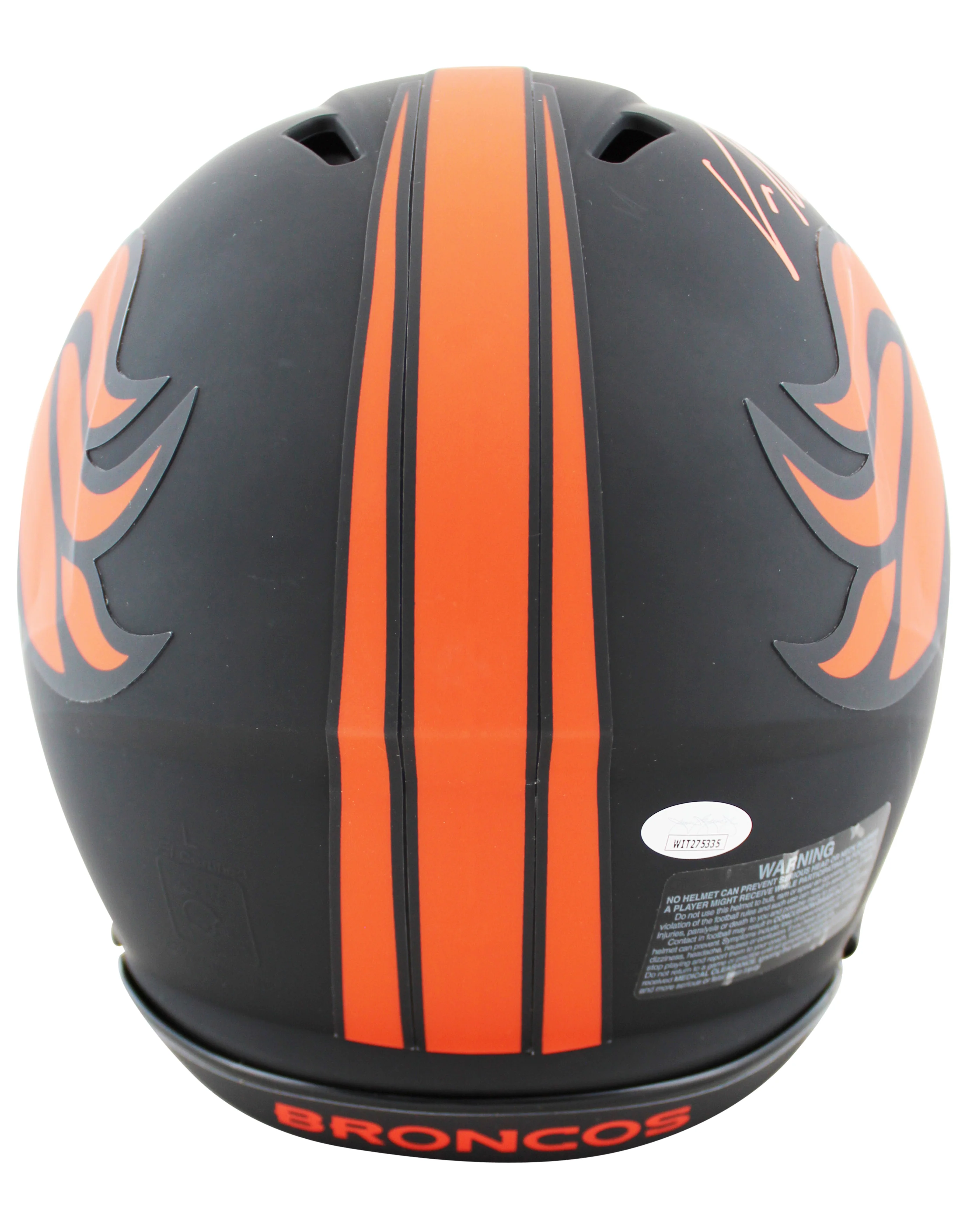 Broncos Von Miller Signed Eclipse Full Size Speed Proline Helmet JSA Witness - Image 3