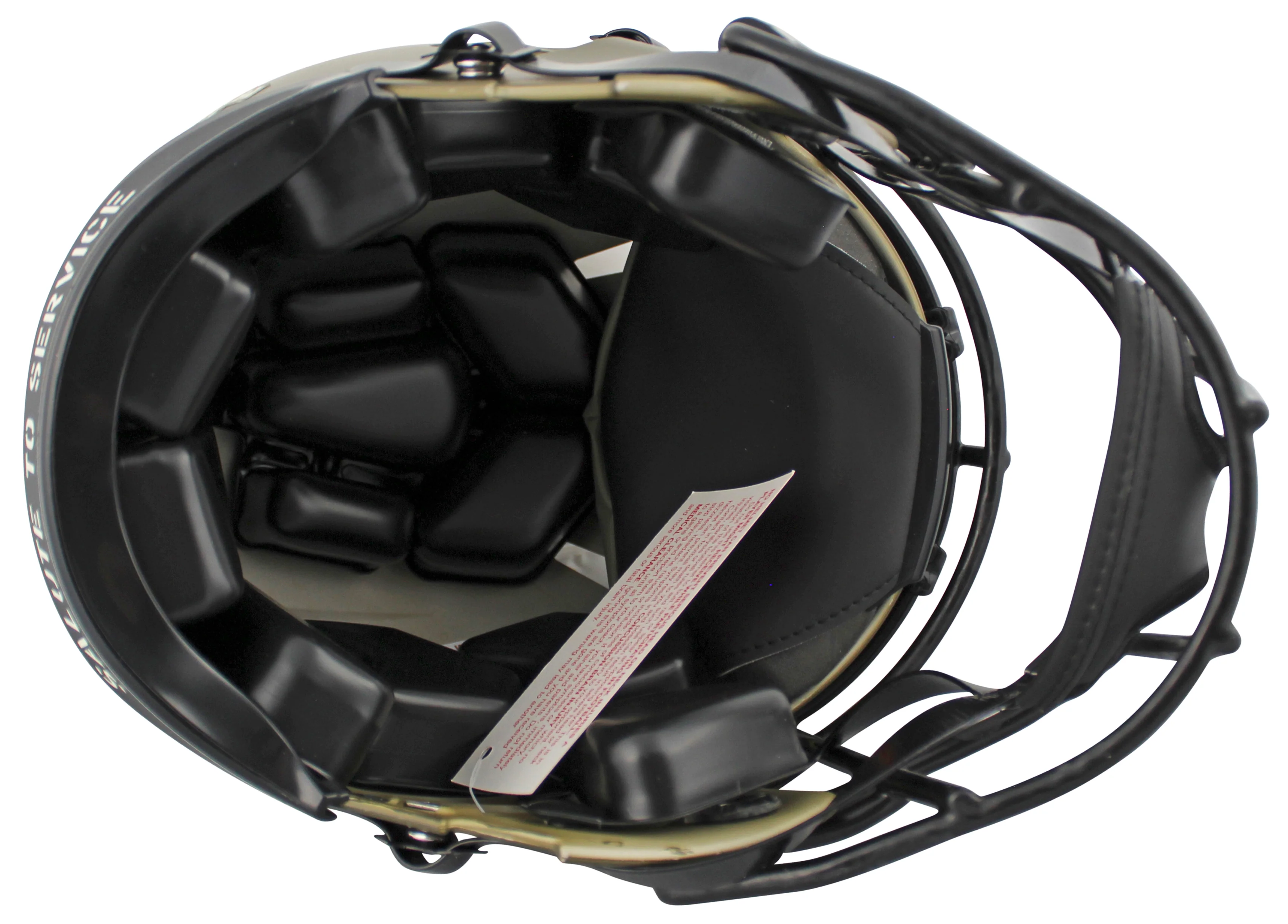 Broncos Von Miller Signed Salute To Service Full Size Speed Proline Helmet BAS W - Image 4