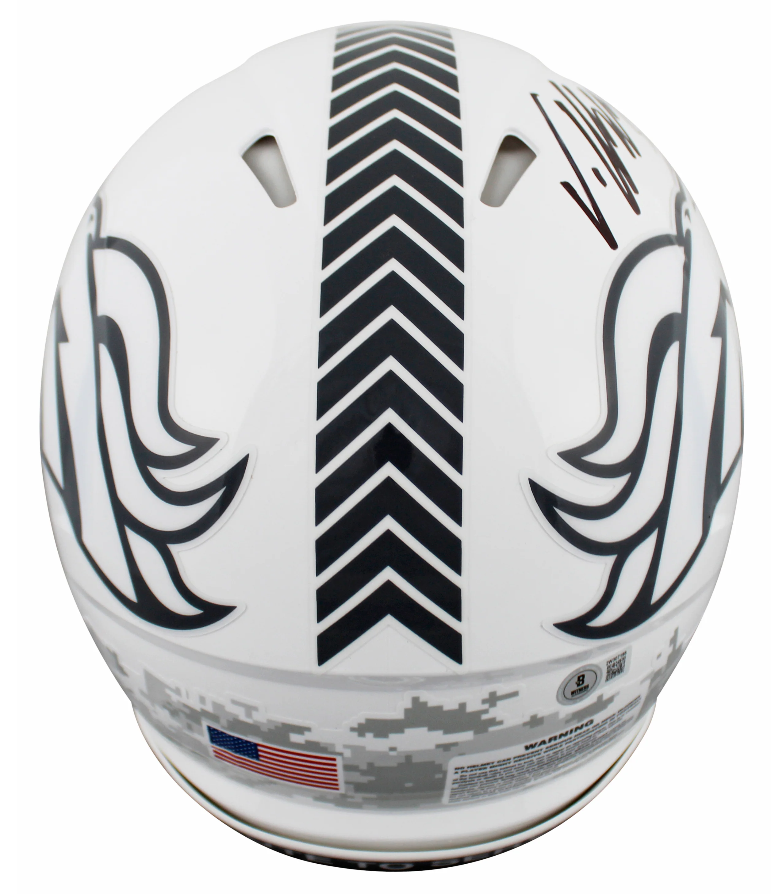 Broncos Von Miller Signed STS III Full Size Speed Proline Helmet BAS Witnessed - Image 3