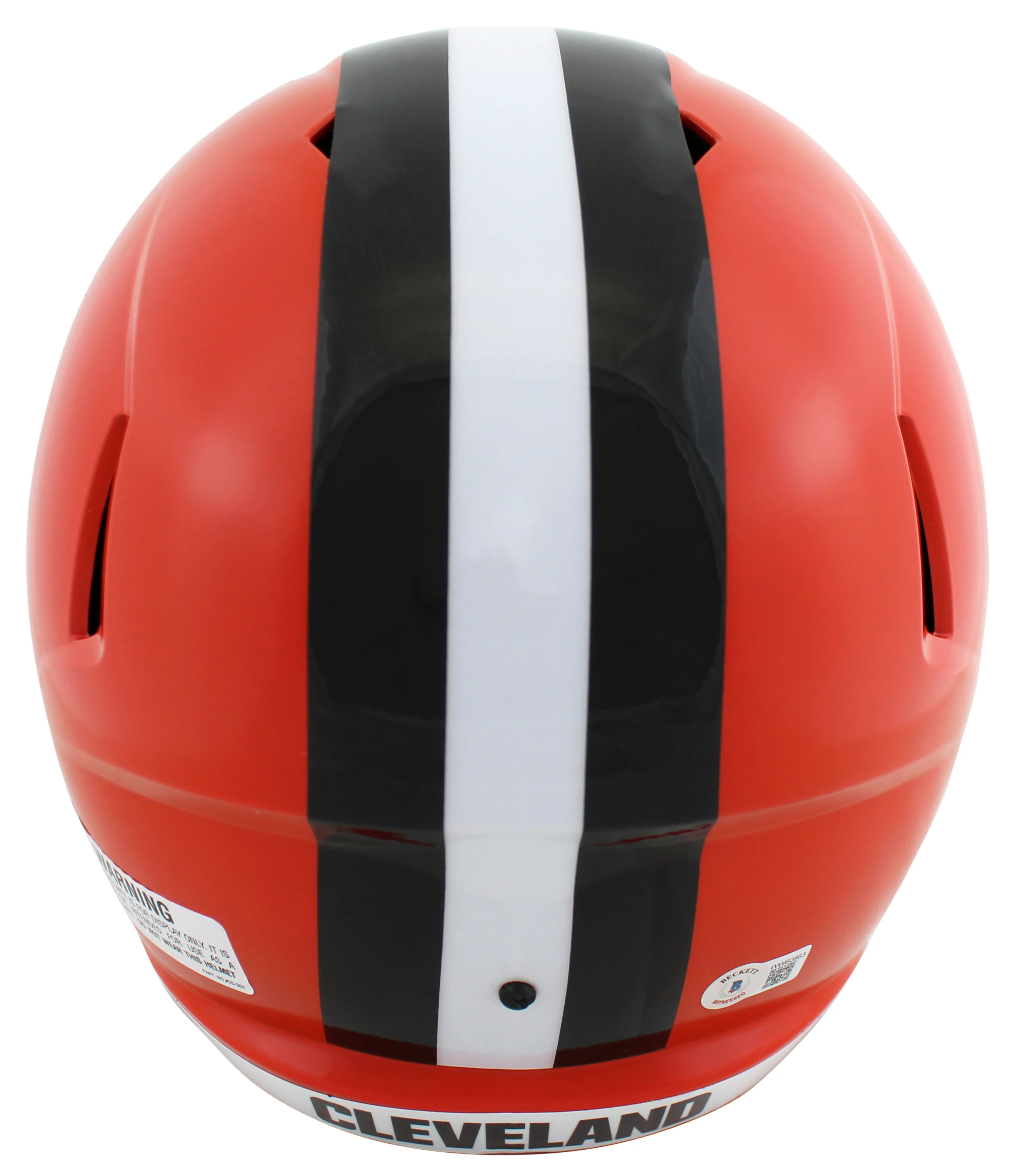 Browns Amari Cooper Authentic Signed Full Size Speed Rep Helmet BAS Witnessed - Image 3