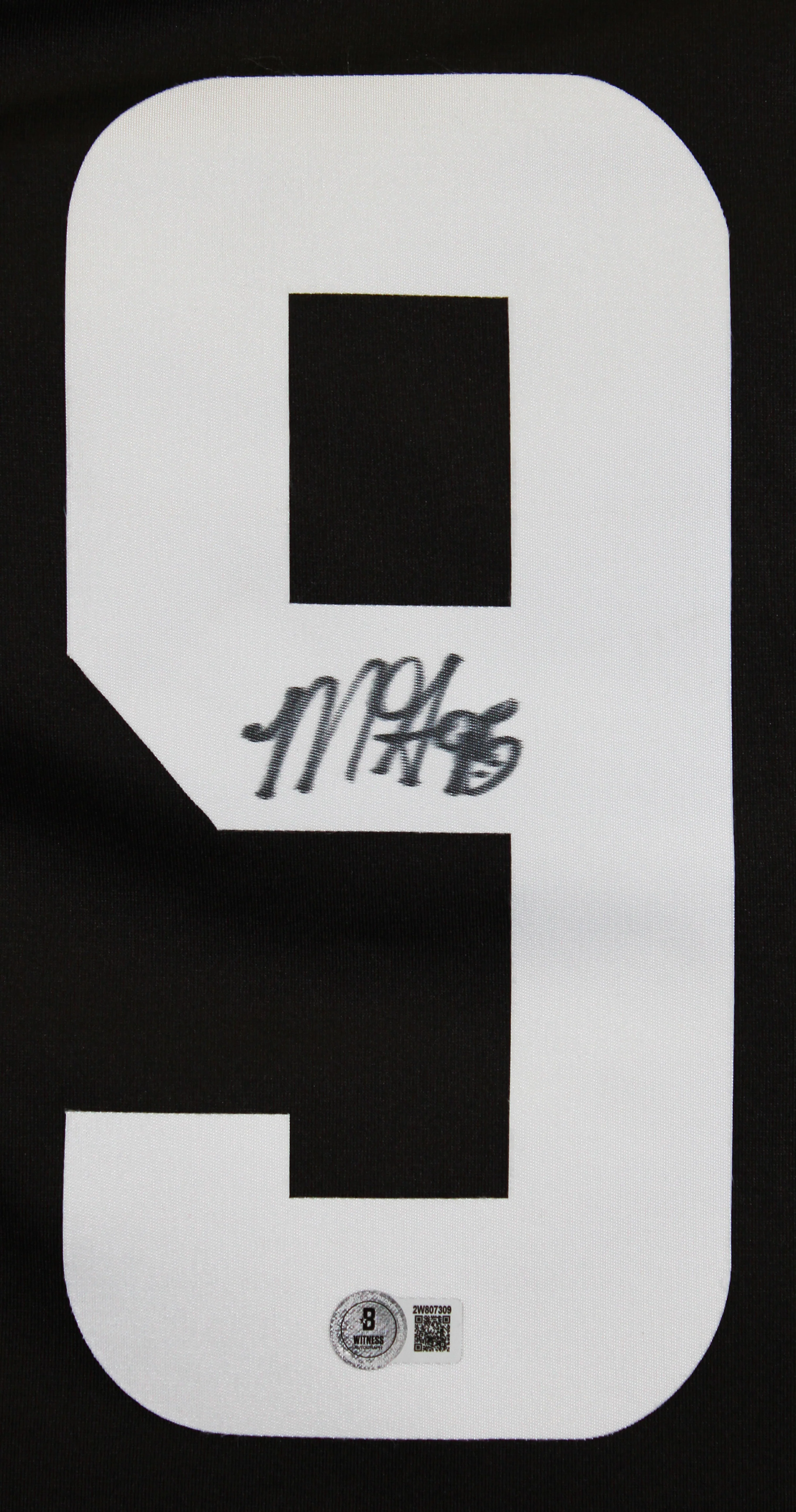 Browns Myles Garrett Authentic Signed Brown Nike Limited Jersey BAS Witnessed - Image 4
