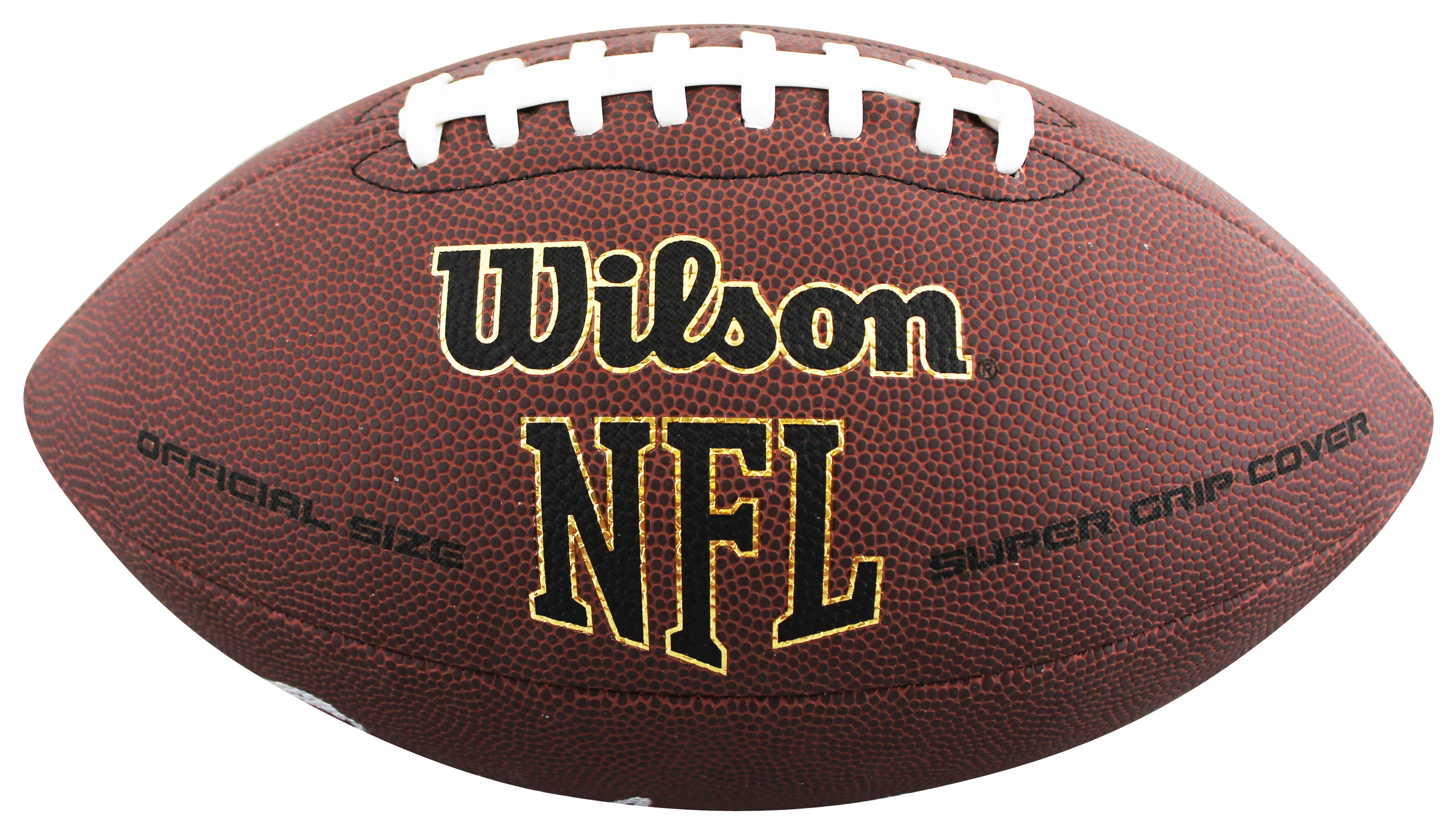 Browns Ozzie Newsome "HOF 99" Signed Wilson Super Grip Football W/ Case BAS Wit - Image 4