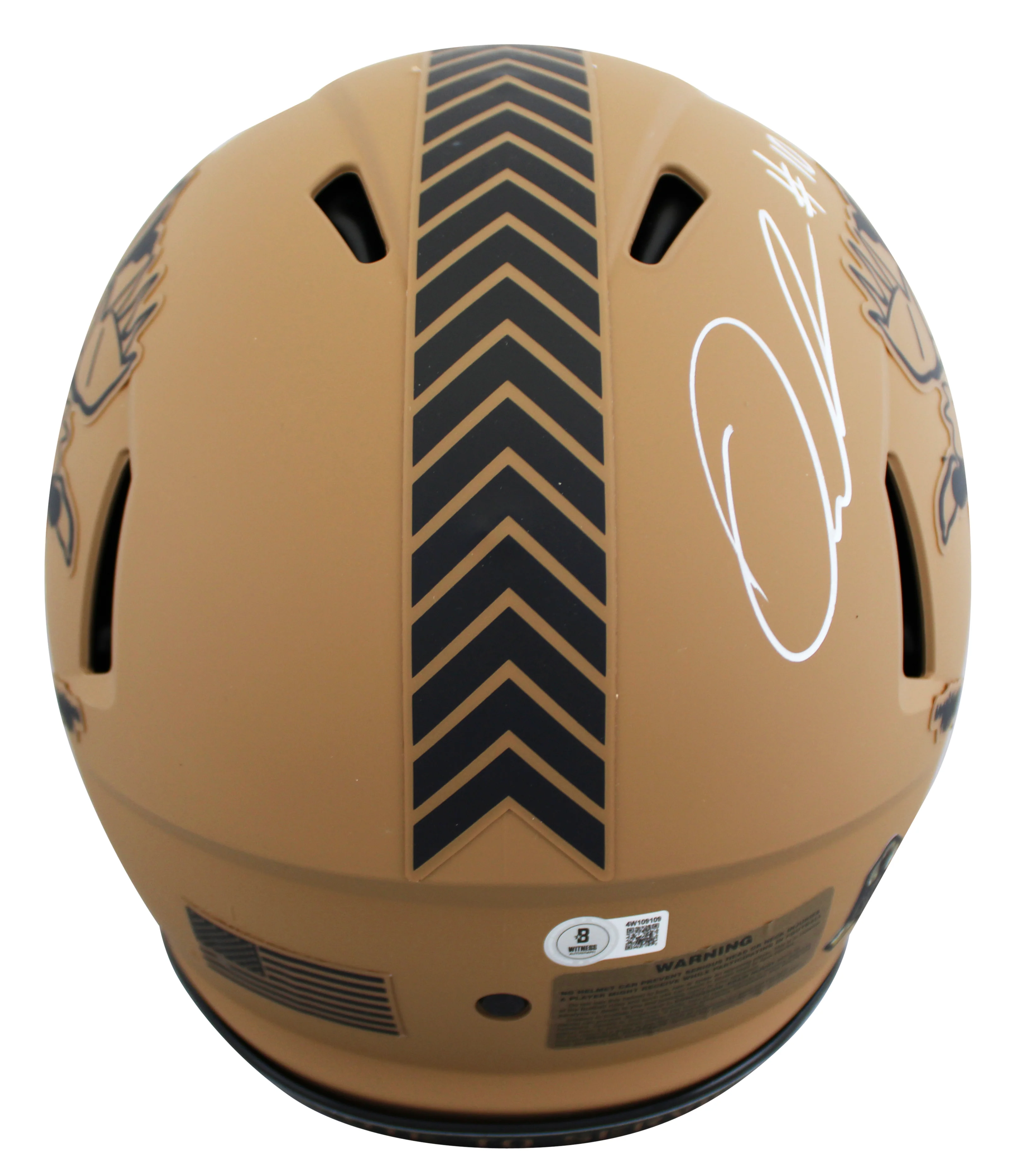 Browns Quinshon Judkins Signed STS II F/S Speed Proline Helmet W/ Case BAS Wit - Image 4
