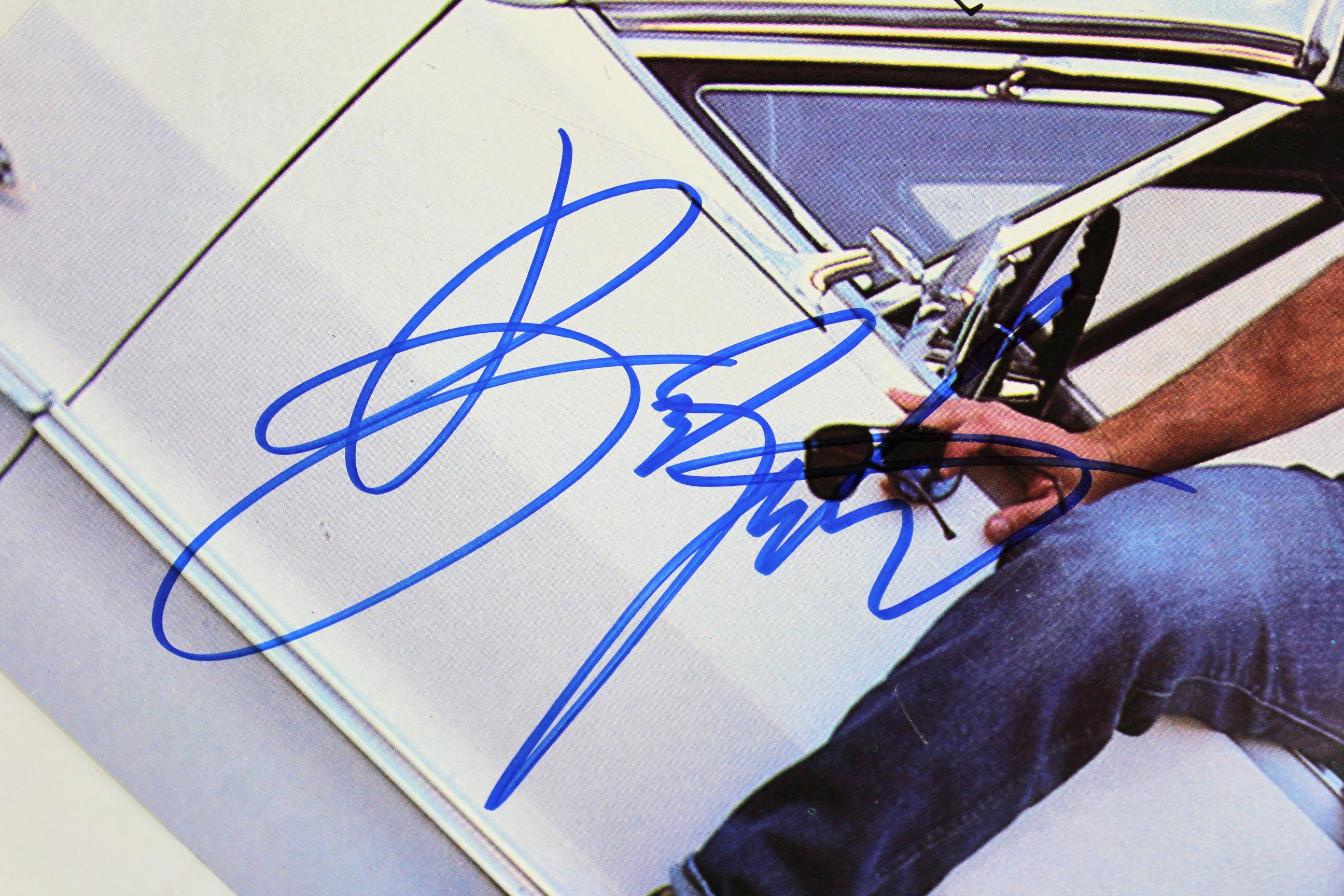 Bruce Springsteen Authentic Signed Cover Me Album Cover W/ Vinyl JSA #X59026 - Image 3