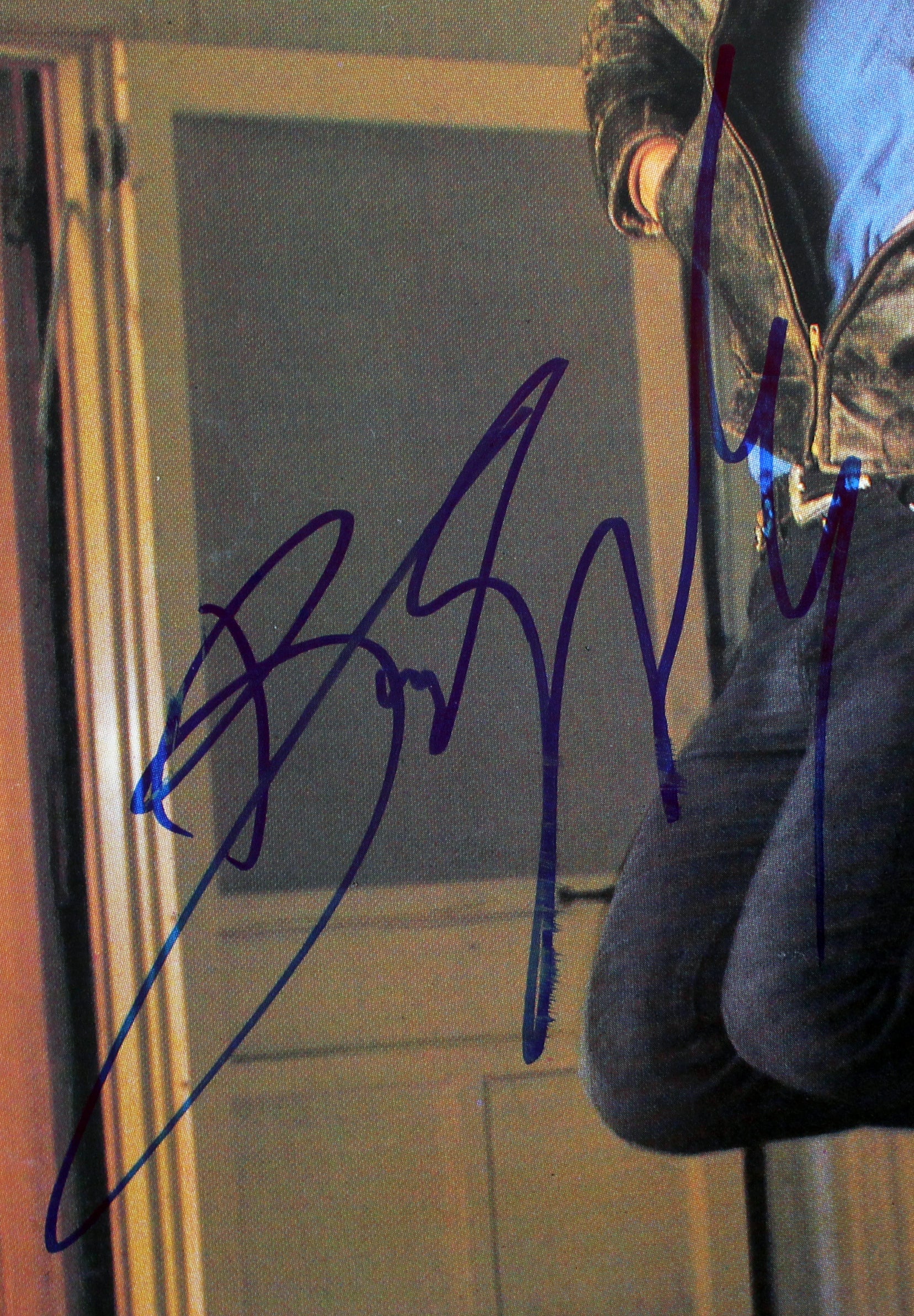 Bruce Springsteen Authentic Signed Dancing In The Dark Album Cover BAS #AB77806 - Image 3