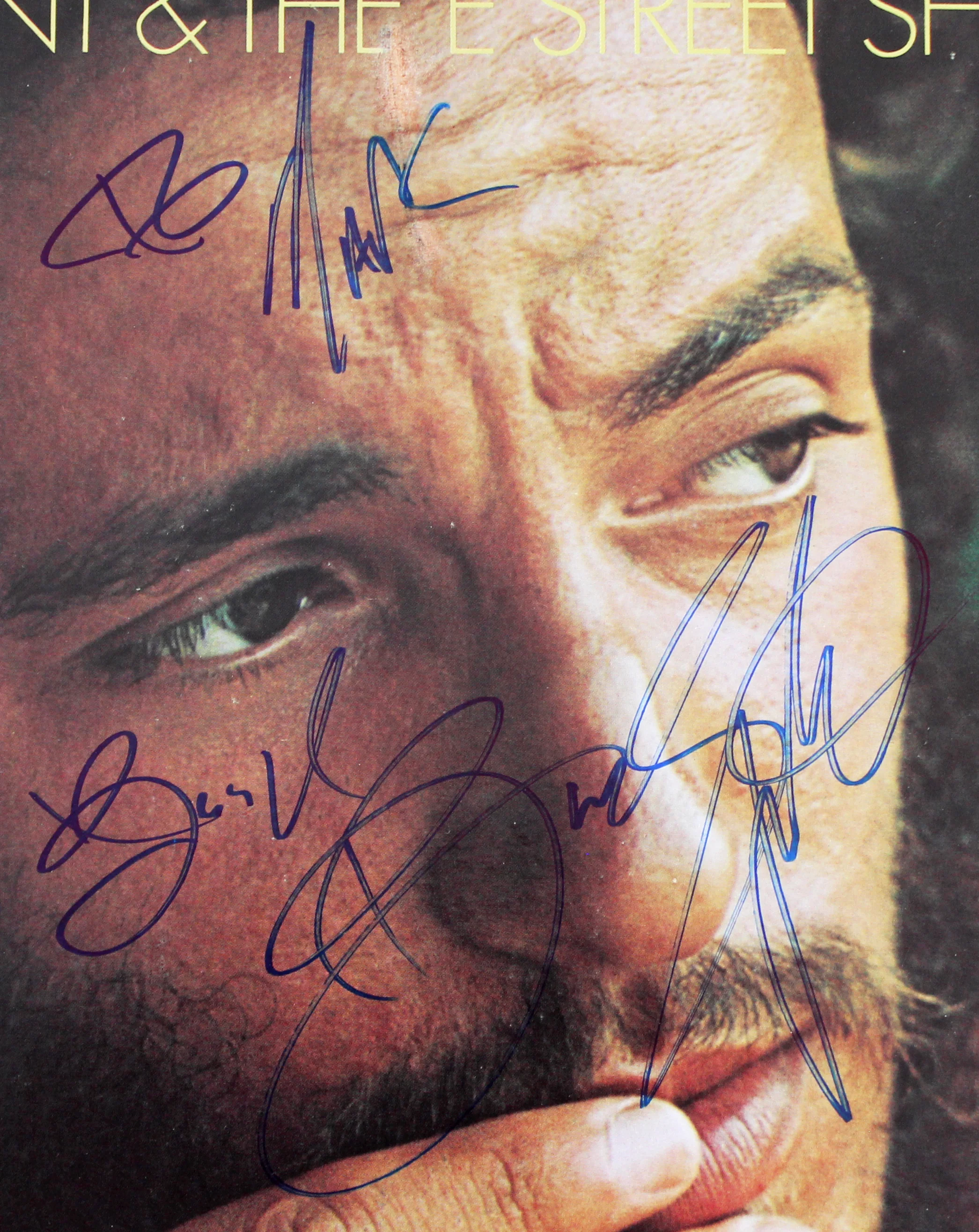 Bruce Springsteen "To Marc" Authentic Signed Album Cover W/ Vinyl BAS #AC84209 - Image 4