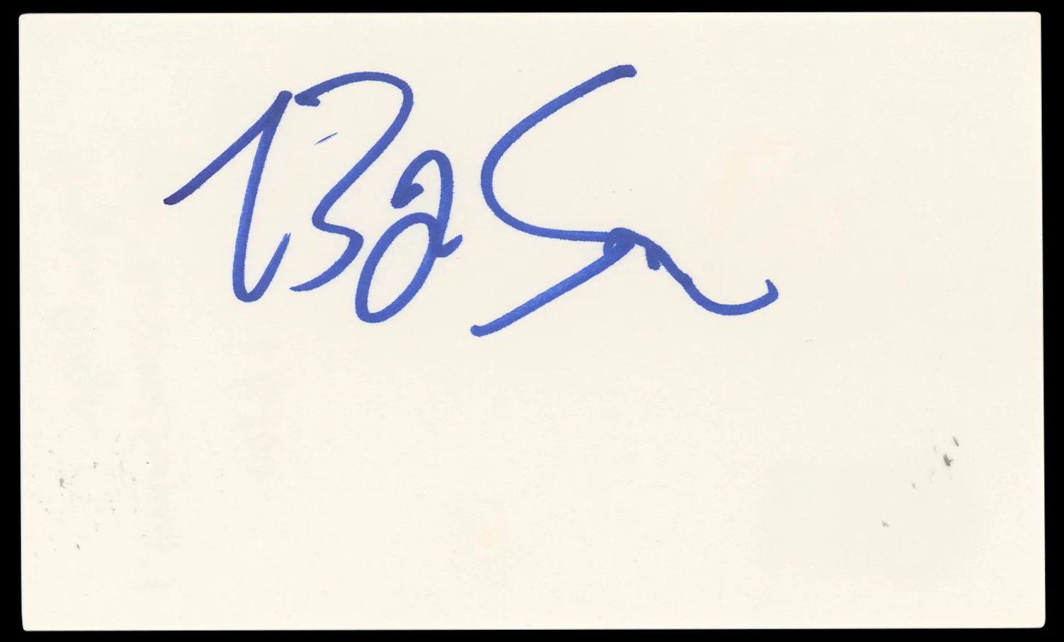 Bryan Singer The Usual Suspects Authentic Signed 3x5 Index Card BAS #BN33339 - Image 2