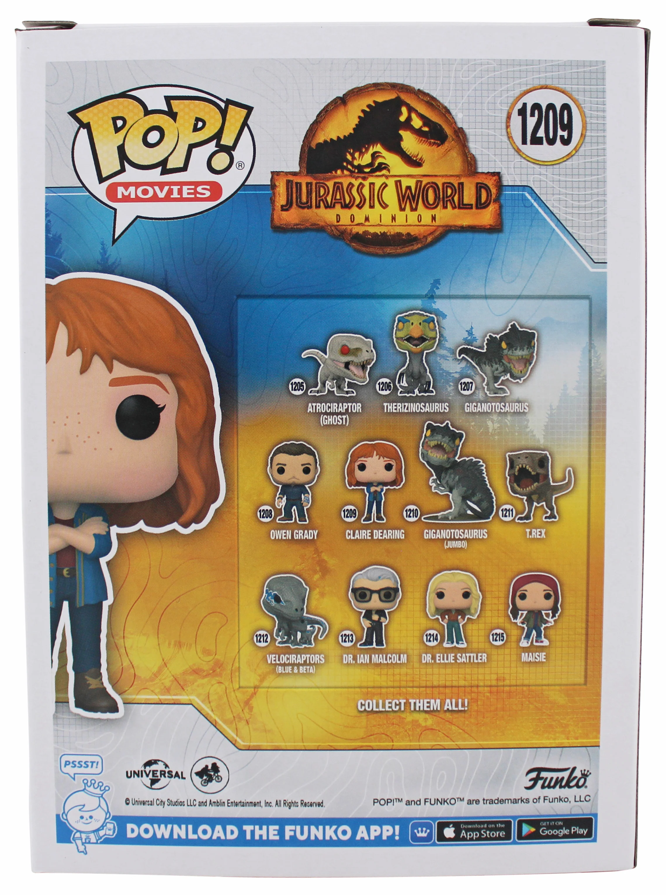 Bryce Dallas Howard "Claire" Jurassic World Signed Funko Pop Vinyl Figure BAS 2 - Image 5