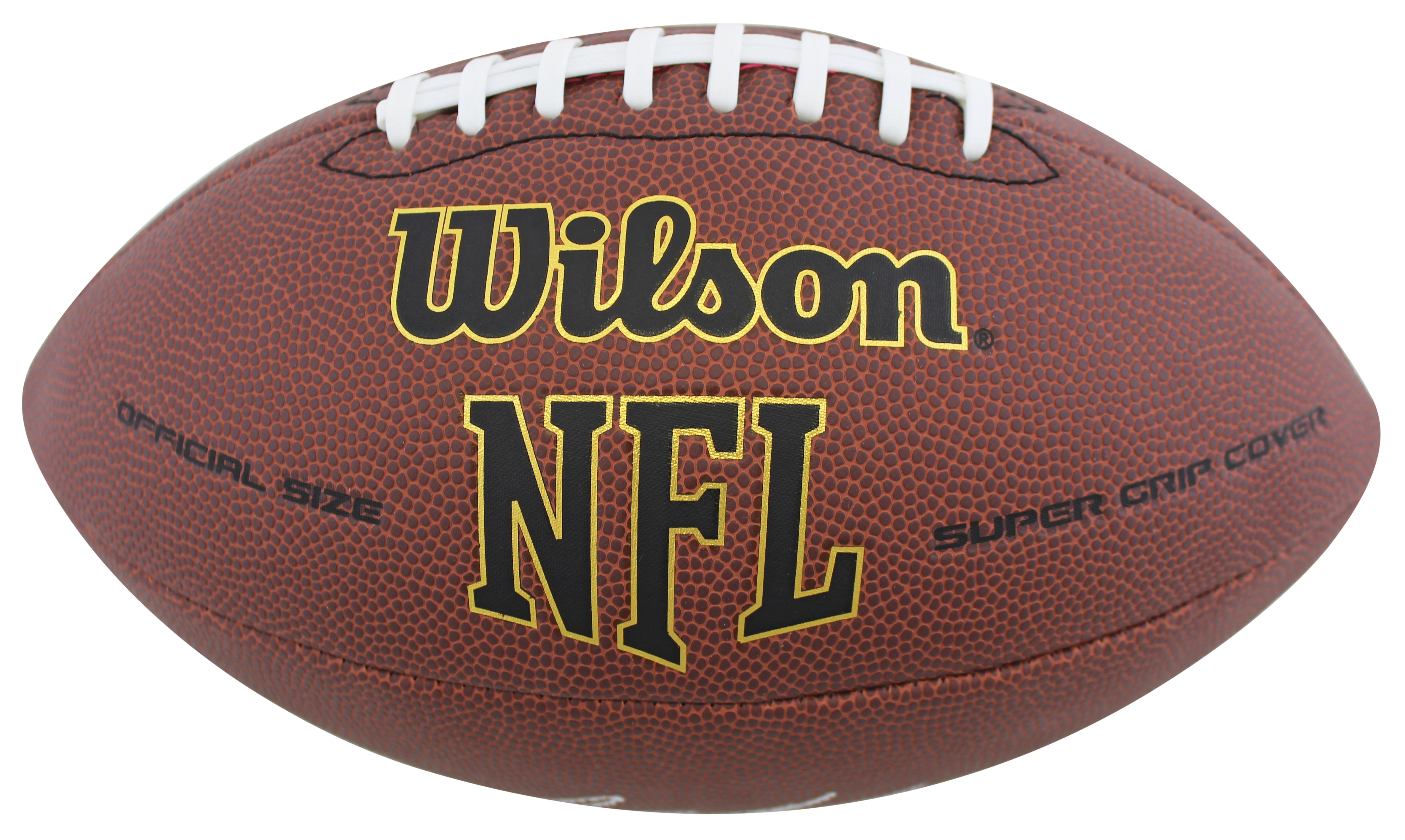 Buccaneers John Lynch Authentic Signed Wilson Super Grip Football BAS Witnessed - Image 4