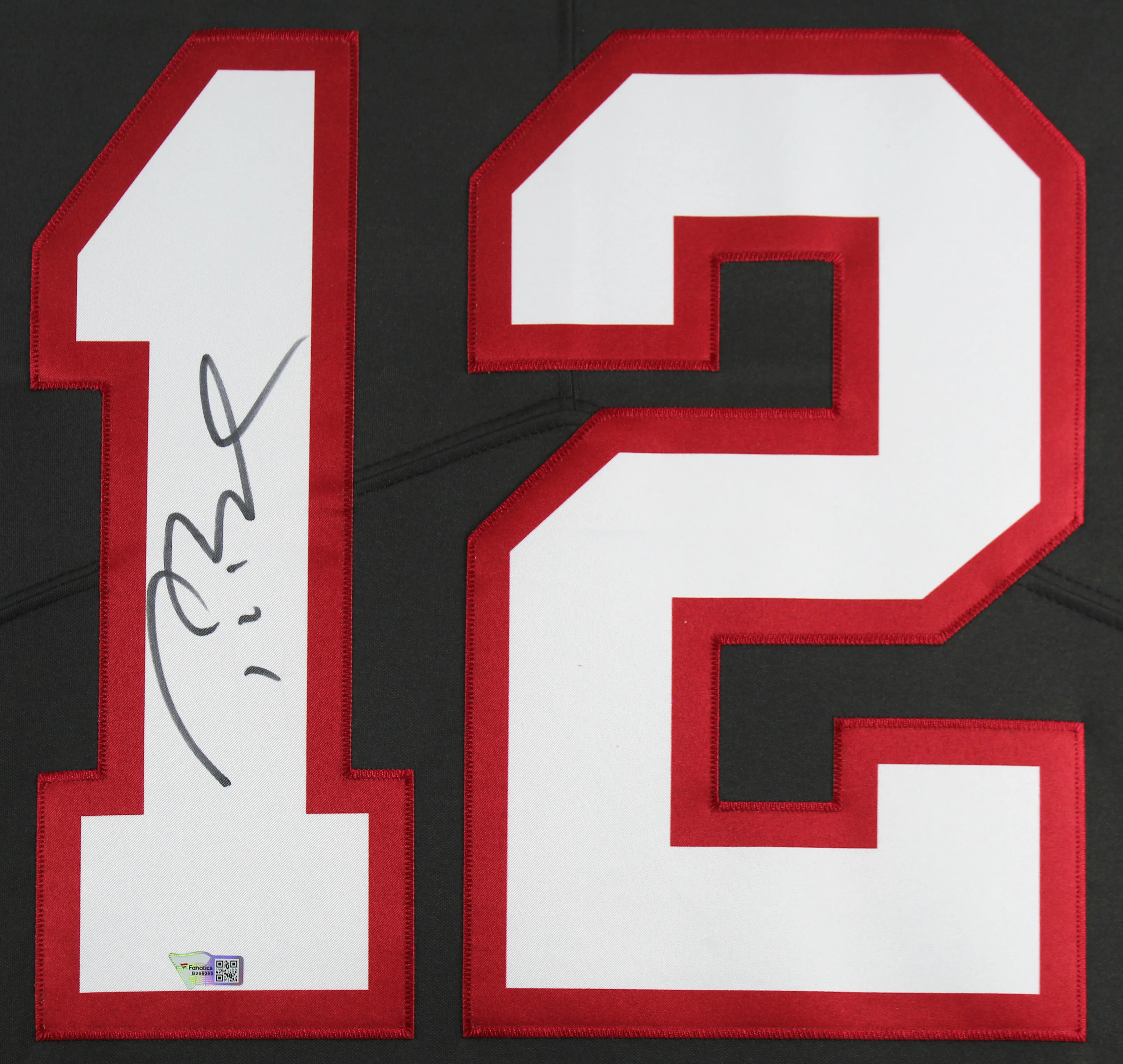 Buccaneers Tom Brady Authentic Signed Pewter Nike Framed Jersey Fanatics COA - Image 3