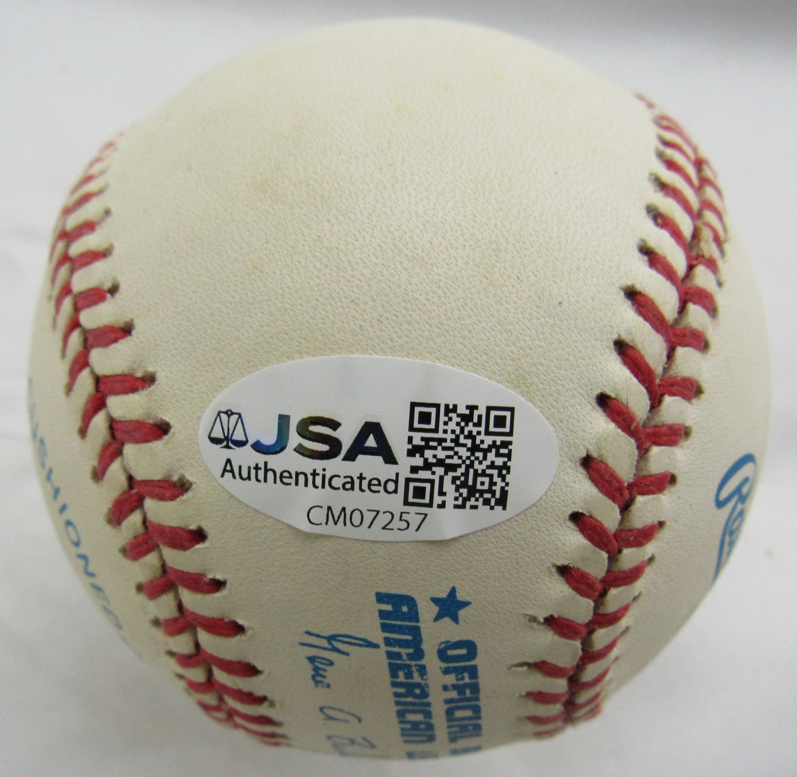 Whitey Ford Signed Auto Rawlings Baseball JSA CM07257 - Image 5