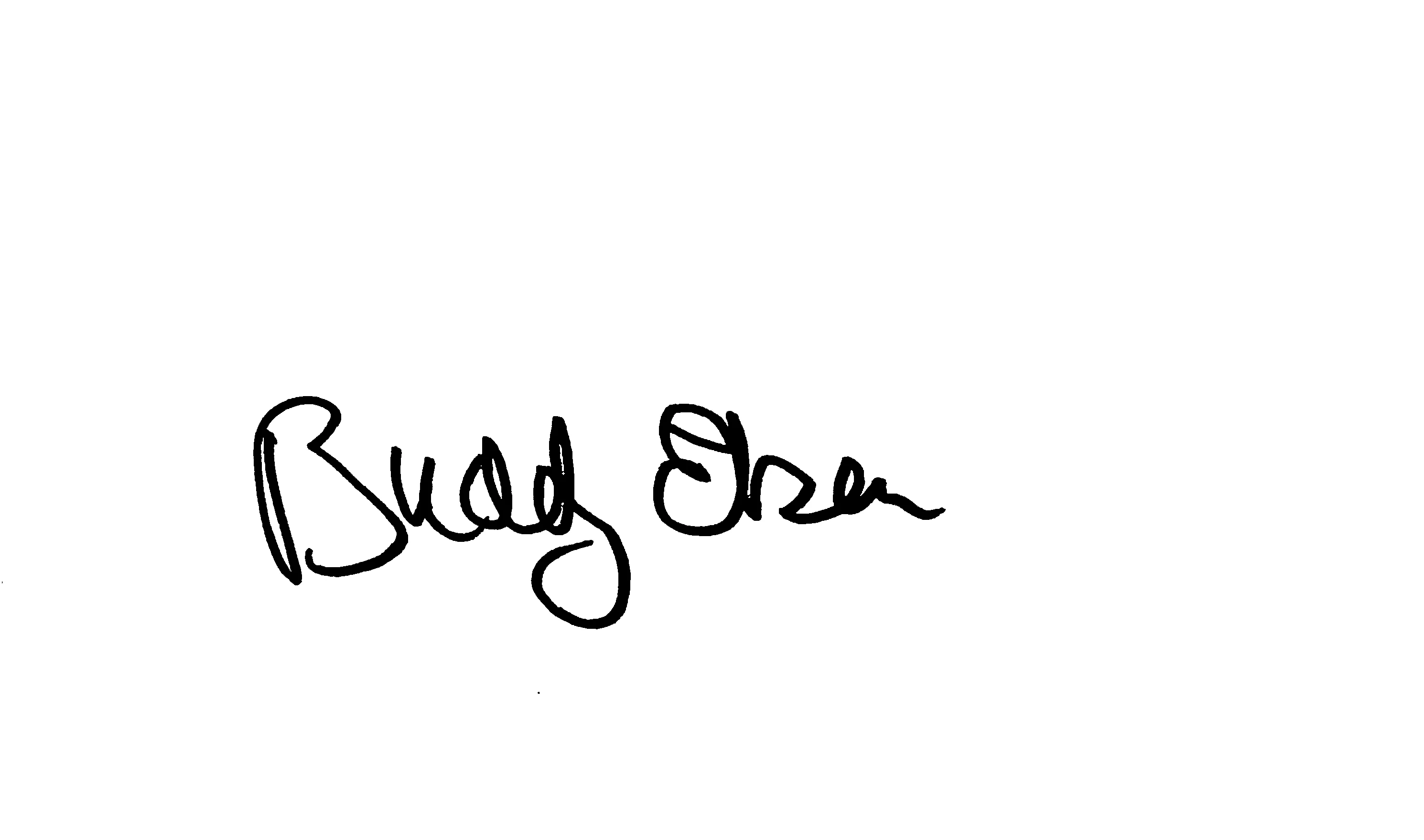 Buddy Ebsen The Beverly Hillbillies Authentic Signed 3x5 Index Card BAS #BL96313