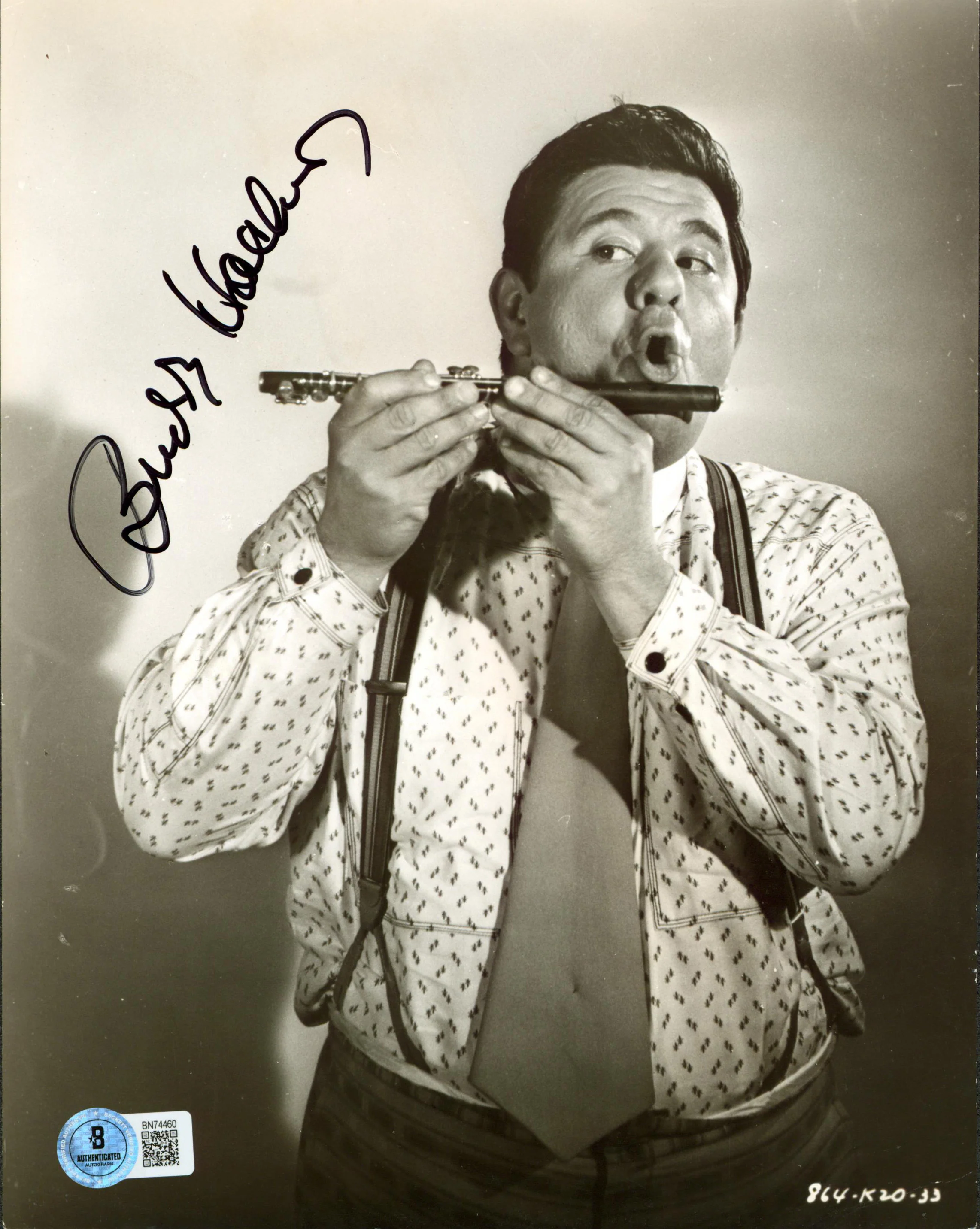 Buddy Hackett Comedian Authentic Signed 7.5x9.5 Photo Autographed BAS #BN74460 - Image 2
