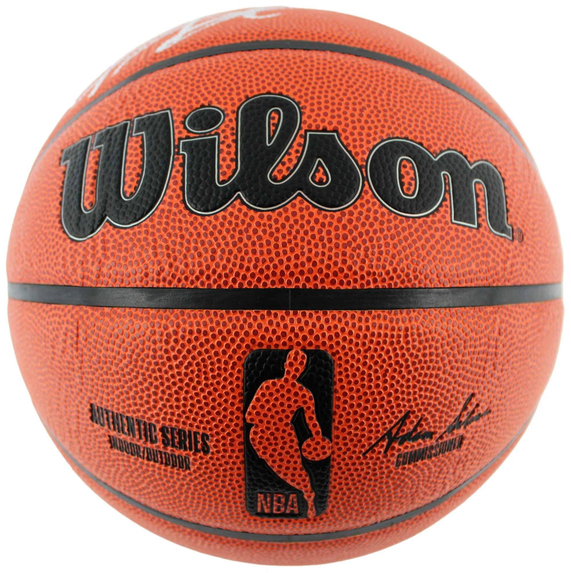 Bulls Dennis Rodman Authentic Signed Wilson Basketball w/ Case BAS Witnessed - Image 4