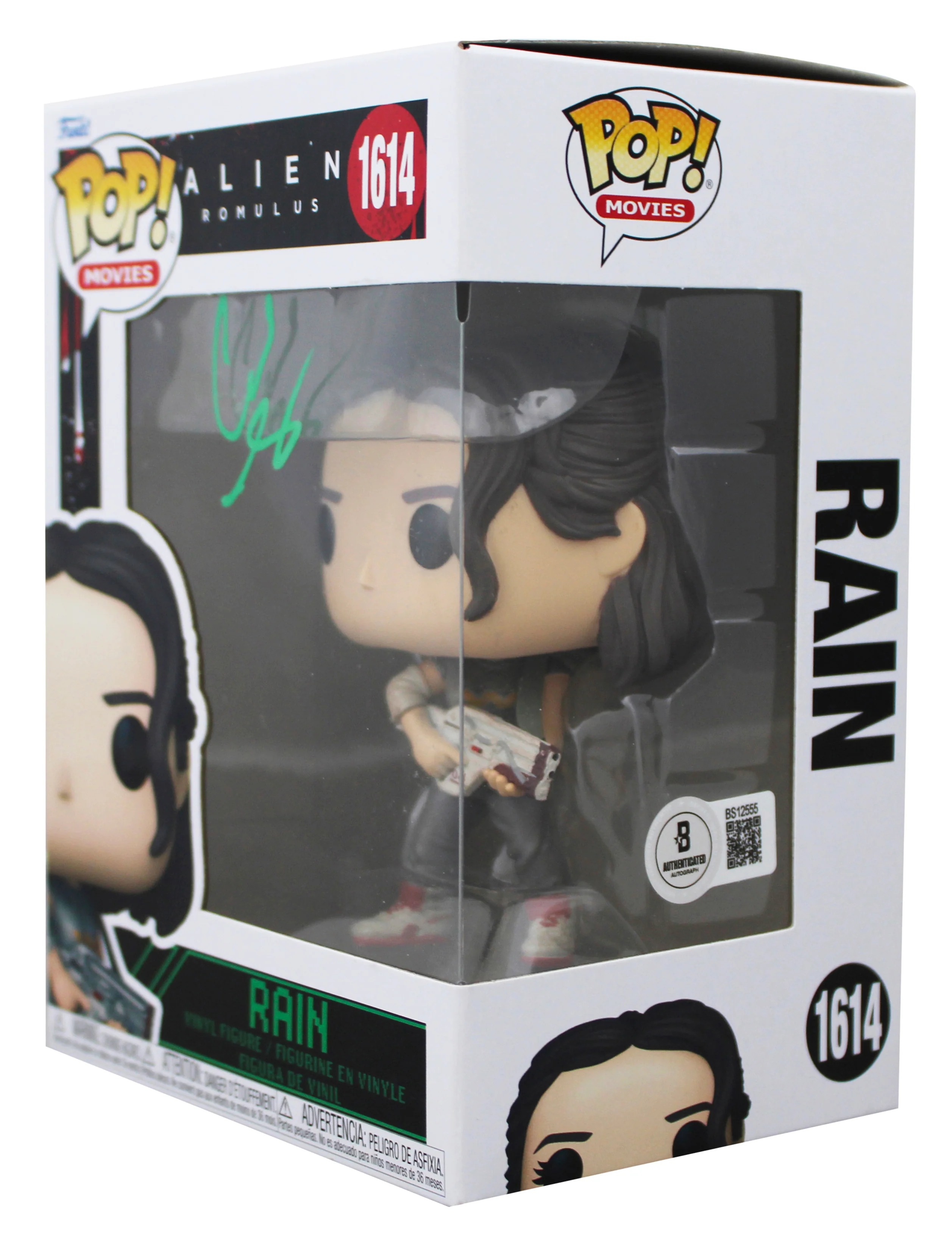 Cailee Spaeny Signed Alien: Romulus #1614 Funko Pop Vinyl Figure BAS #BS12555 - Image 3