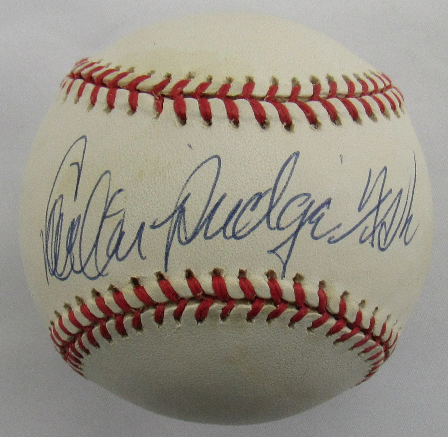 Carlton Fisk Signed Auto Rawlings Baseball w/ Insc Beckett Hologram