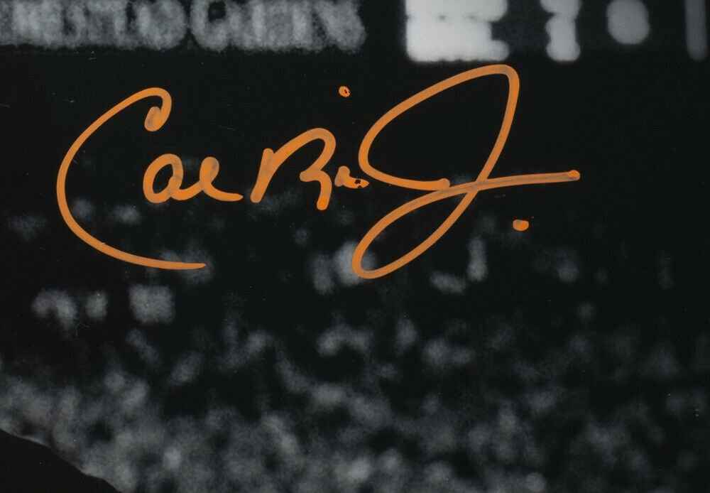 Cal Ripken Jr. Signed Framed Baltimore Orioles 11x14 Spotlight Photo Fanatics - Image 2