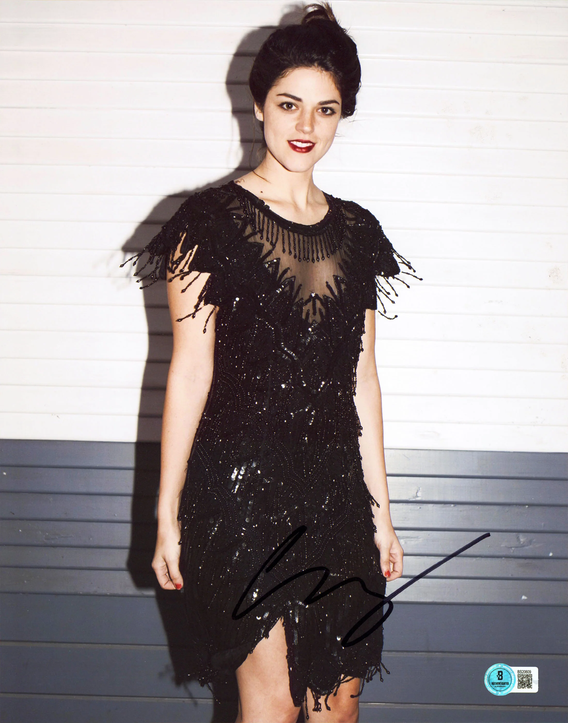 Callie Hernandez Blair Witch Authentic Signed 11x14 Vertical Photo BAS #BS20609 - Image 2