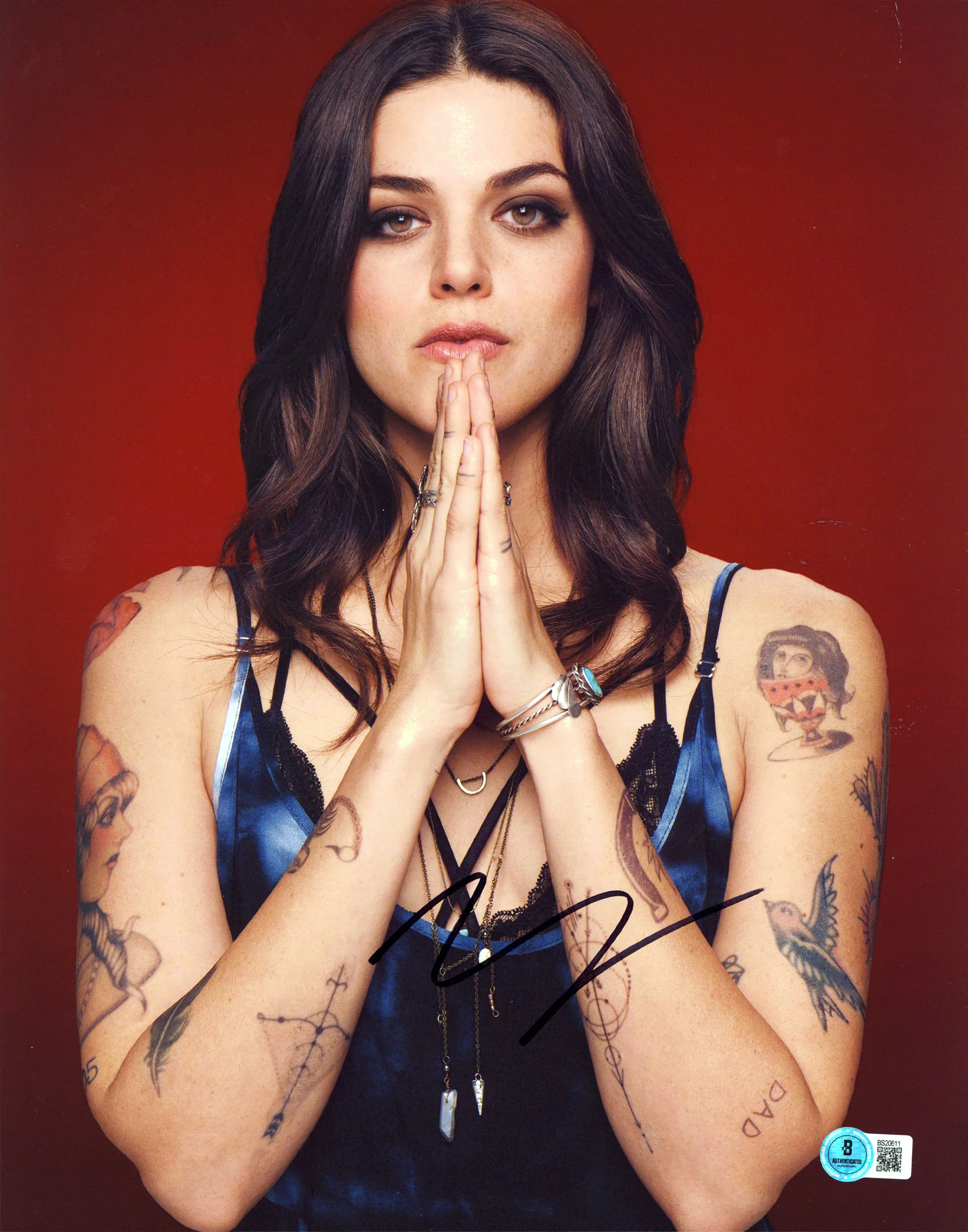 Callie Hernandez Blair Witch Authentic Signed 11x14 Vertical Photo BAS #BS20611 - Image 2
