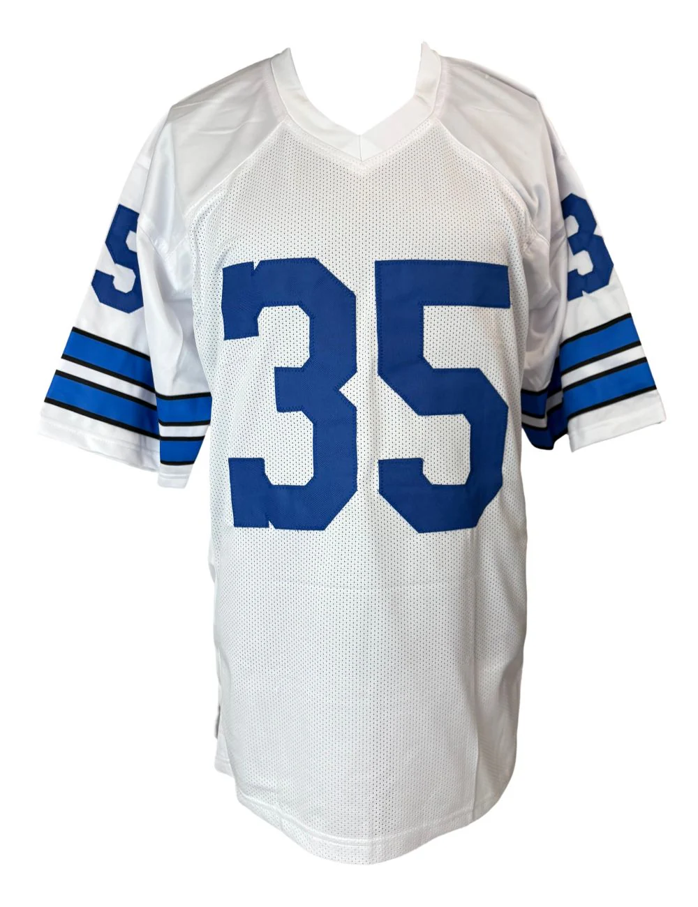 Calvin Hill Dallas Signed White Football Jersey Sports Integrity - Image 3
