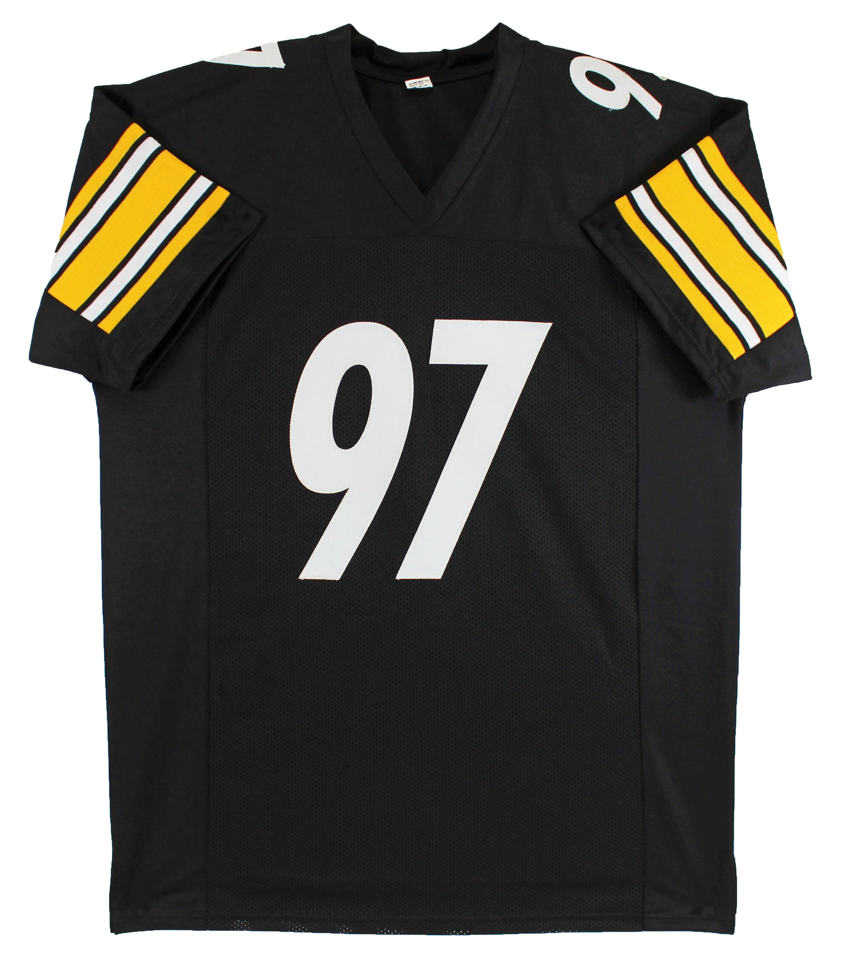 Cam Heyward Authentic Signed Black Pro Style Jersey Autographed BAS Witnessed - Image 4