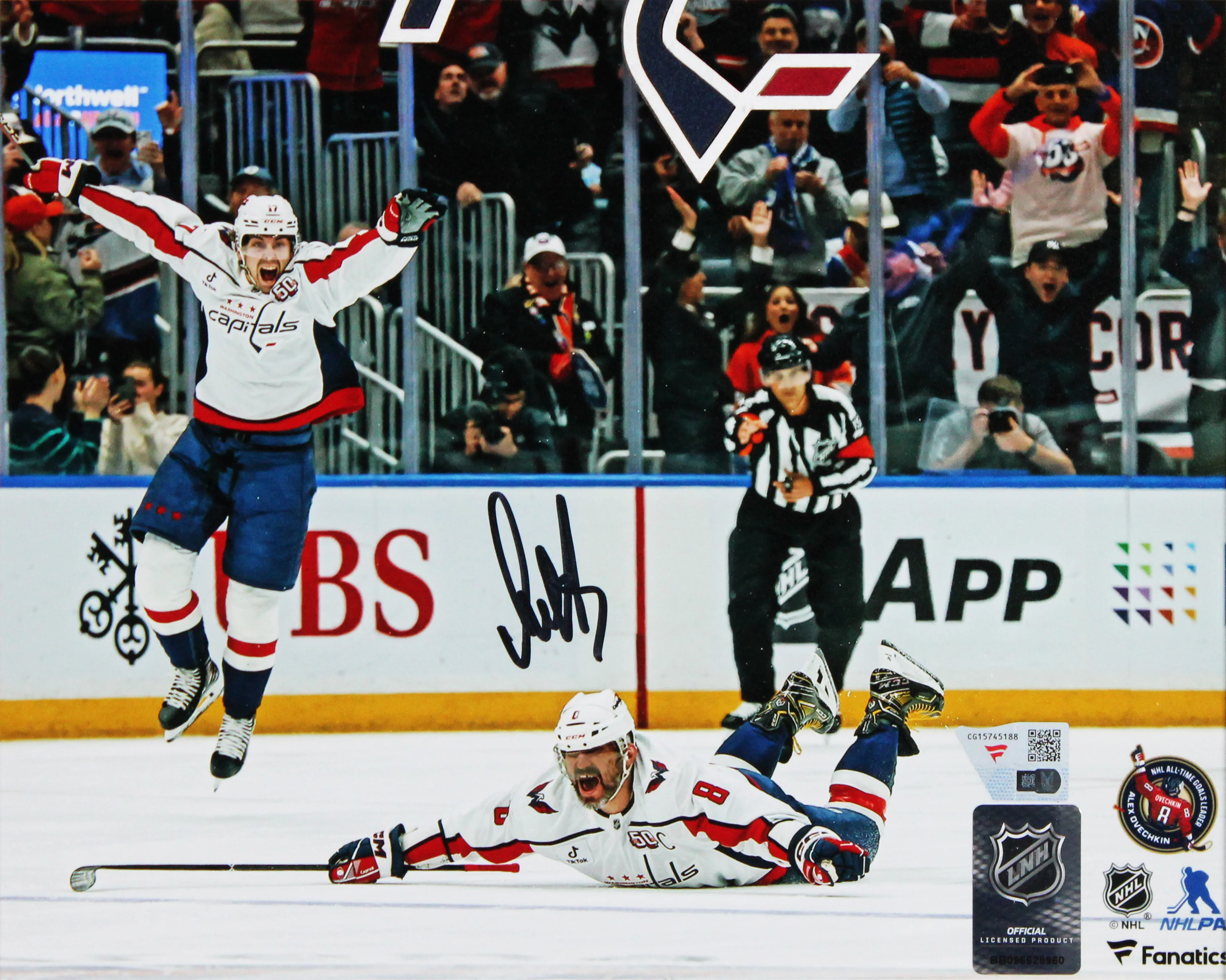 Capitals Alexander Ovechkin Signed 8x10 Framed 895th Goal Photo Fanatics - Image 3