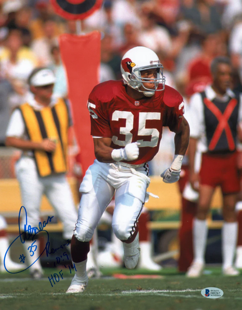 Cardinals Aeneas Williams Authentic Signed 11x14 Photo BAS Witnessed 1 - Image 2