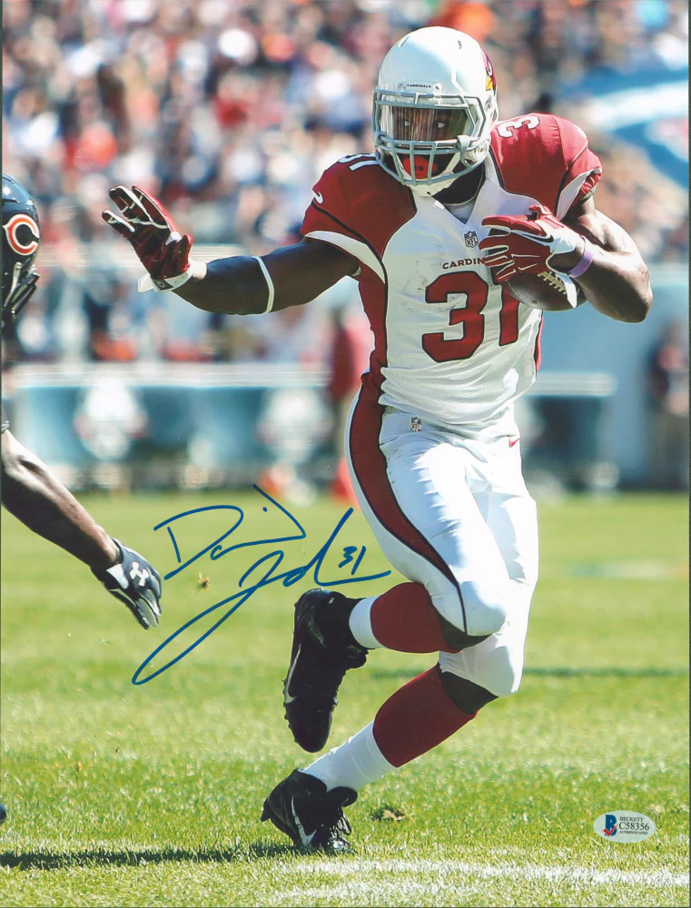 Cardinals David Johnson Authentic Signed 11x14 Photo BAS Witnessed 2
