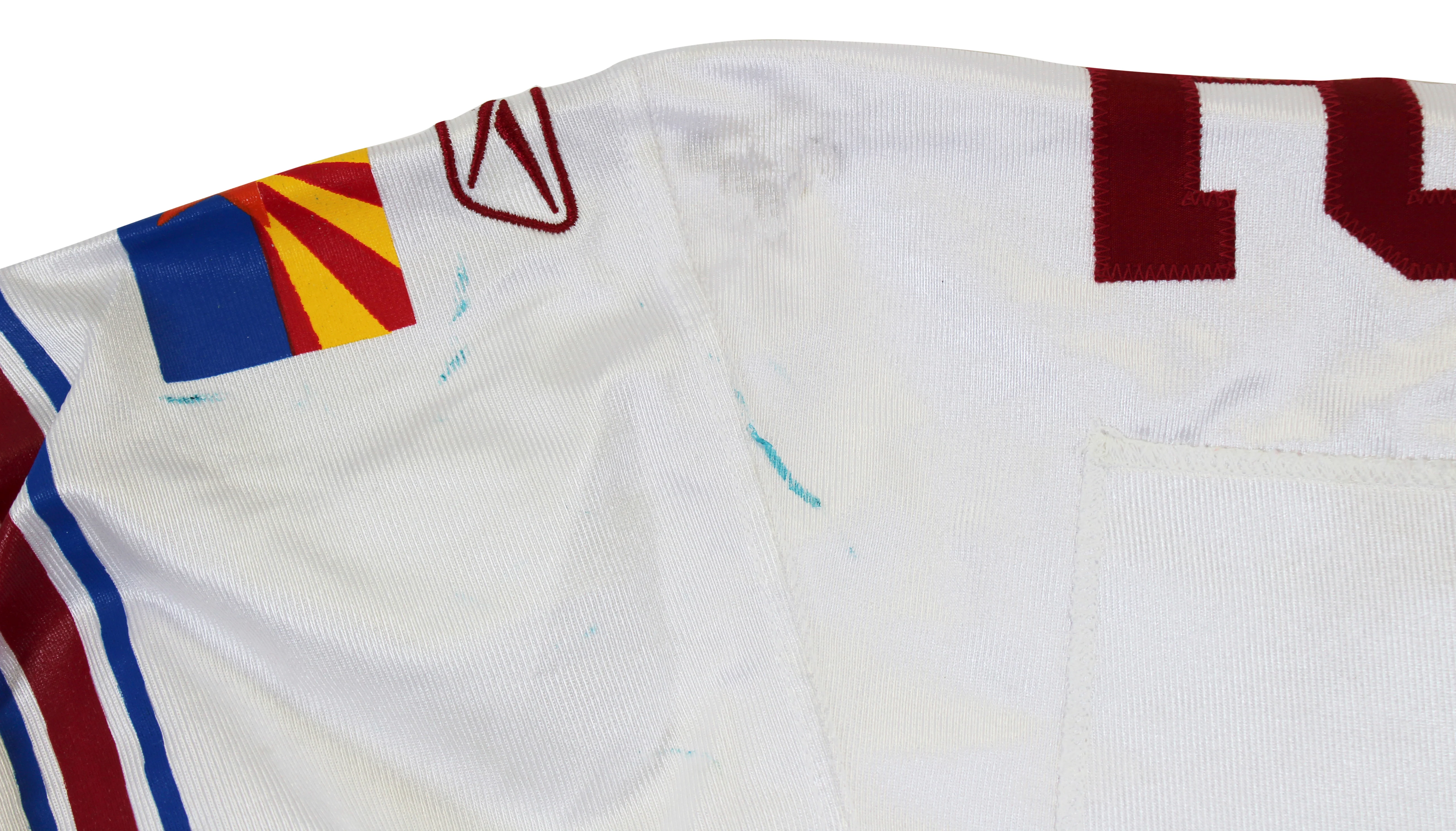 Cardinals Emmitt Smith Signed Game Worn 9/14/03 White Reebok Jersey Prova & BAS - Image 8
