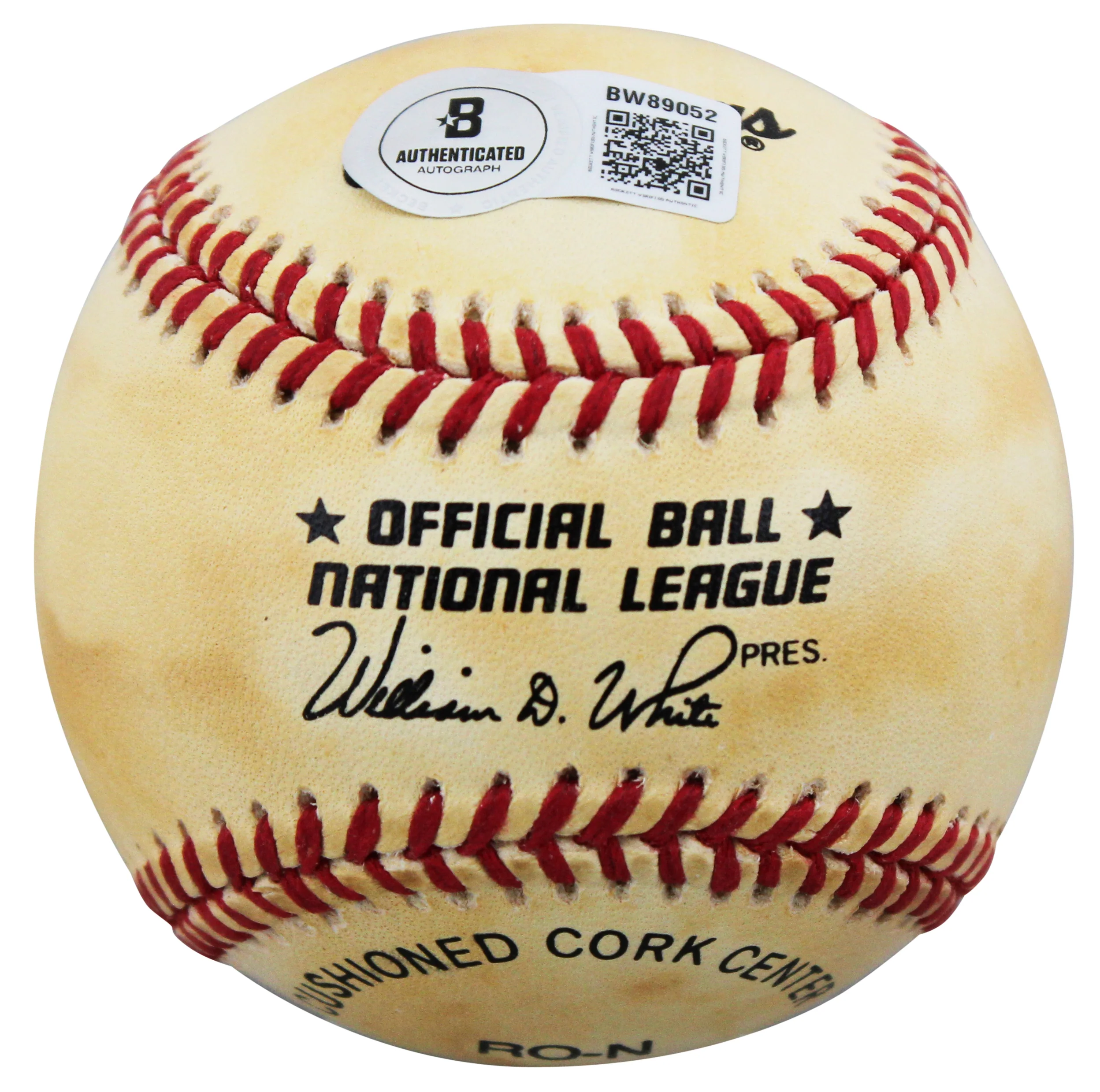 Cardinals Joe Garagiola Authentic Signed William White ONL Baseball BAS #BW89052 - Image 8