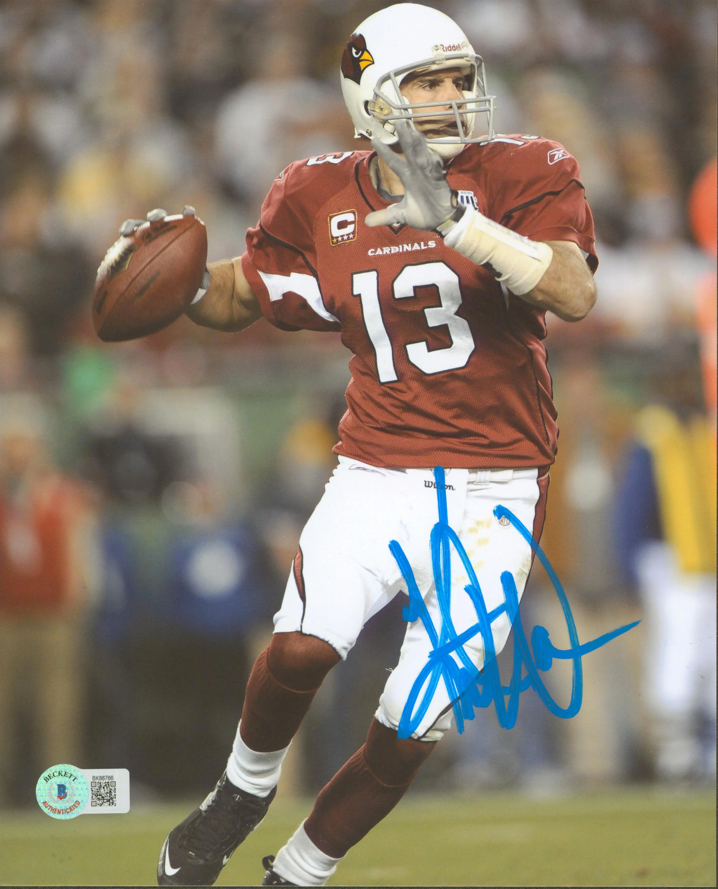 Cardinals Kurt Warner Authentic Signed 8x10 Photo Autographed BAS #BK88766 - Image 2