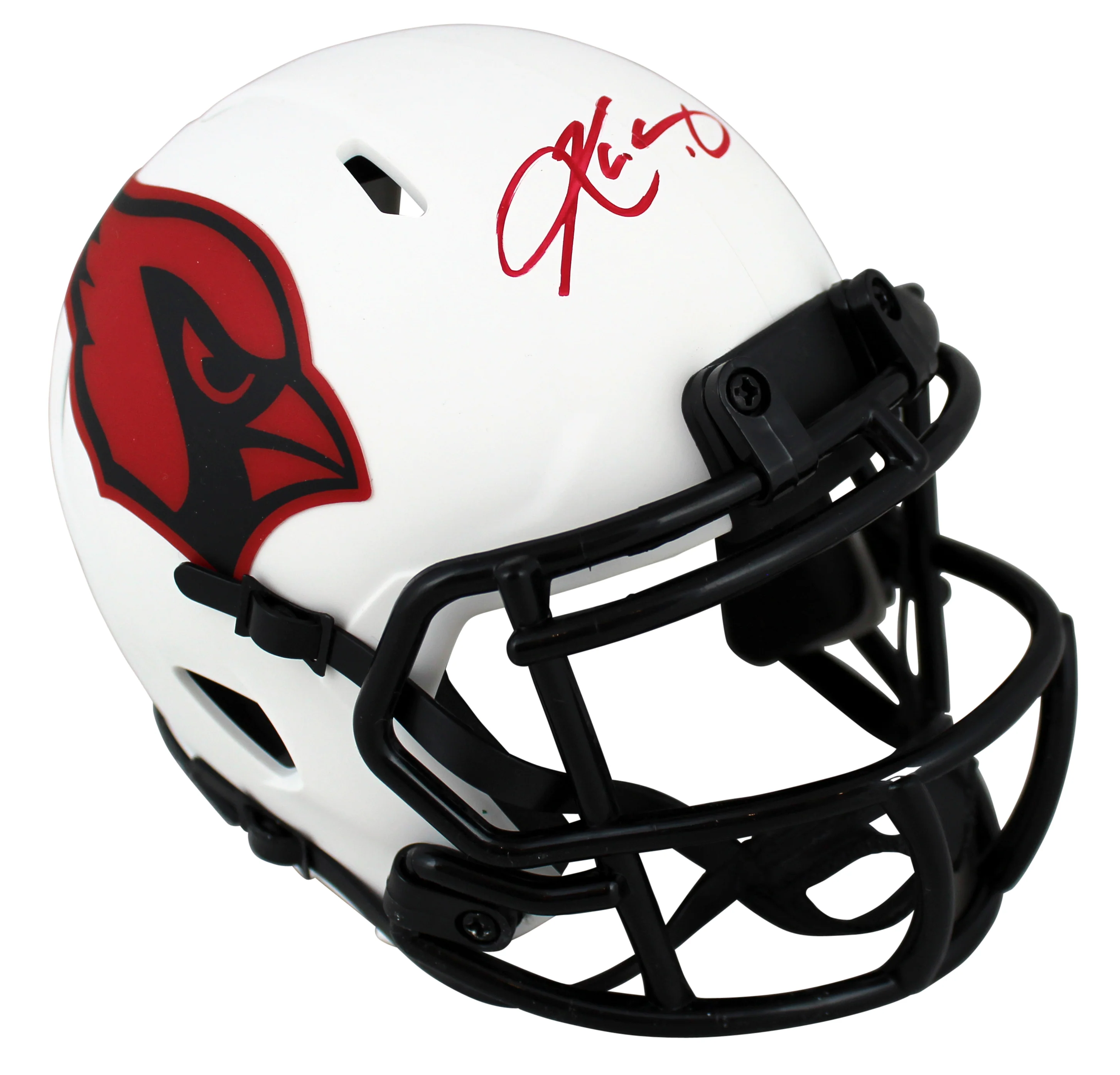 Cardinals Kyler Murray Authentic Signed Lunar Speed Mini Helmet BAS Witnessed - Image 2