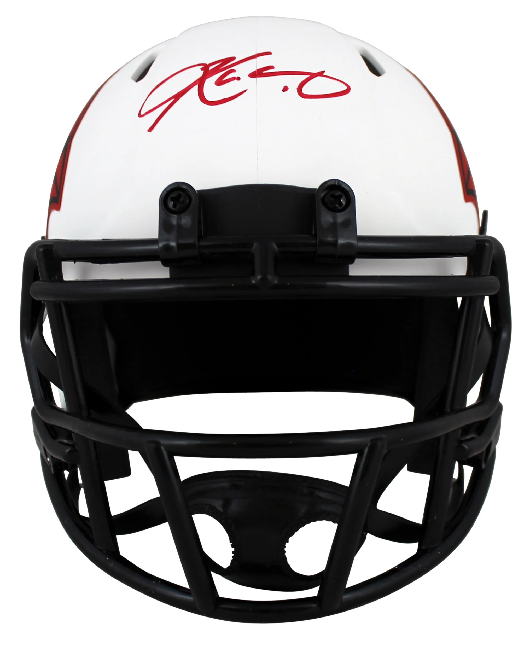 Cardinals Kyler Murray Authentic Signed Lunar Speed Mini Helmet BAS Witnessed - Image 3