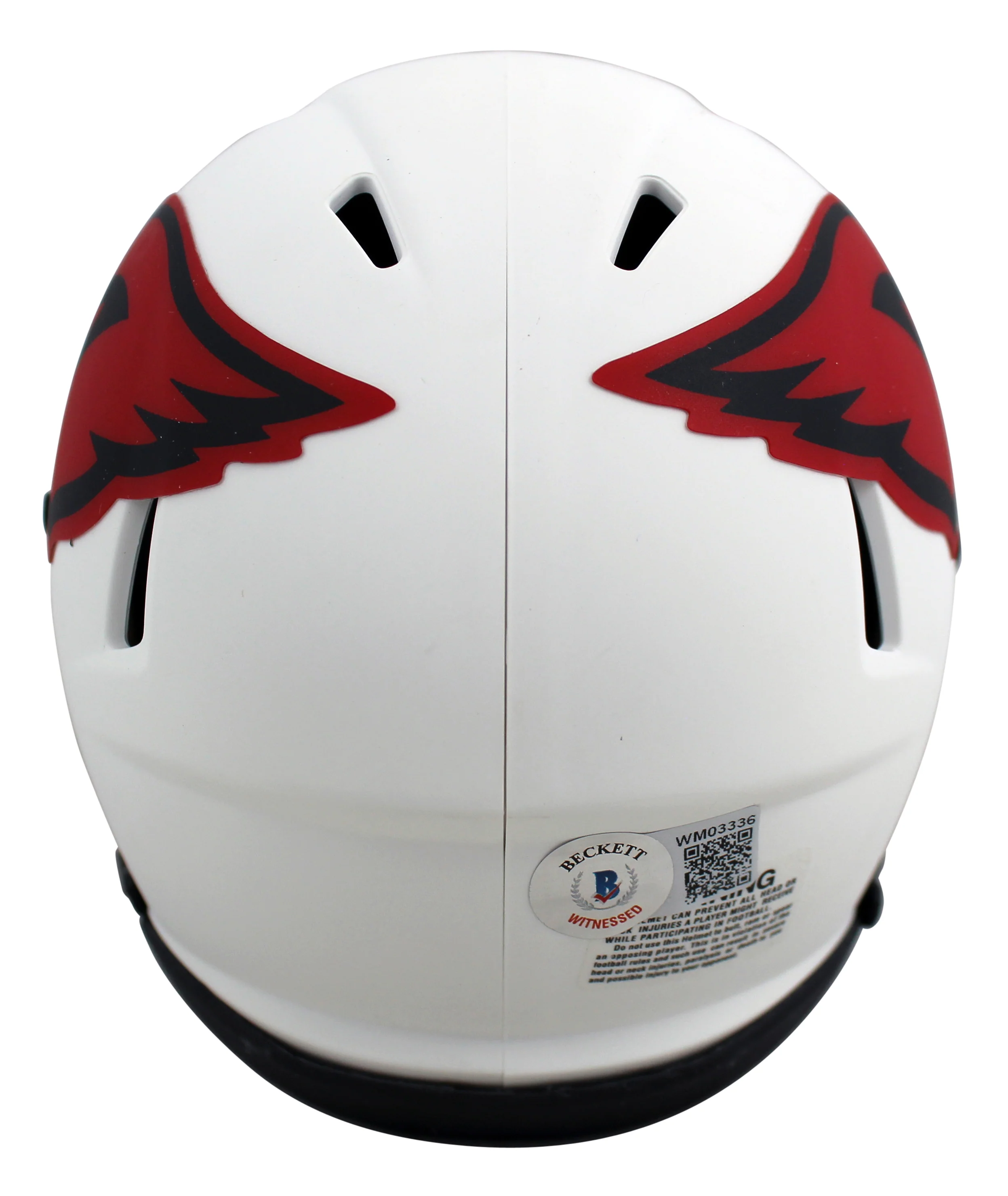 Cardinals Kyler Murray Authentic Signed Lunar Speed Mini Helmet BAS Witnessed - Image 5