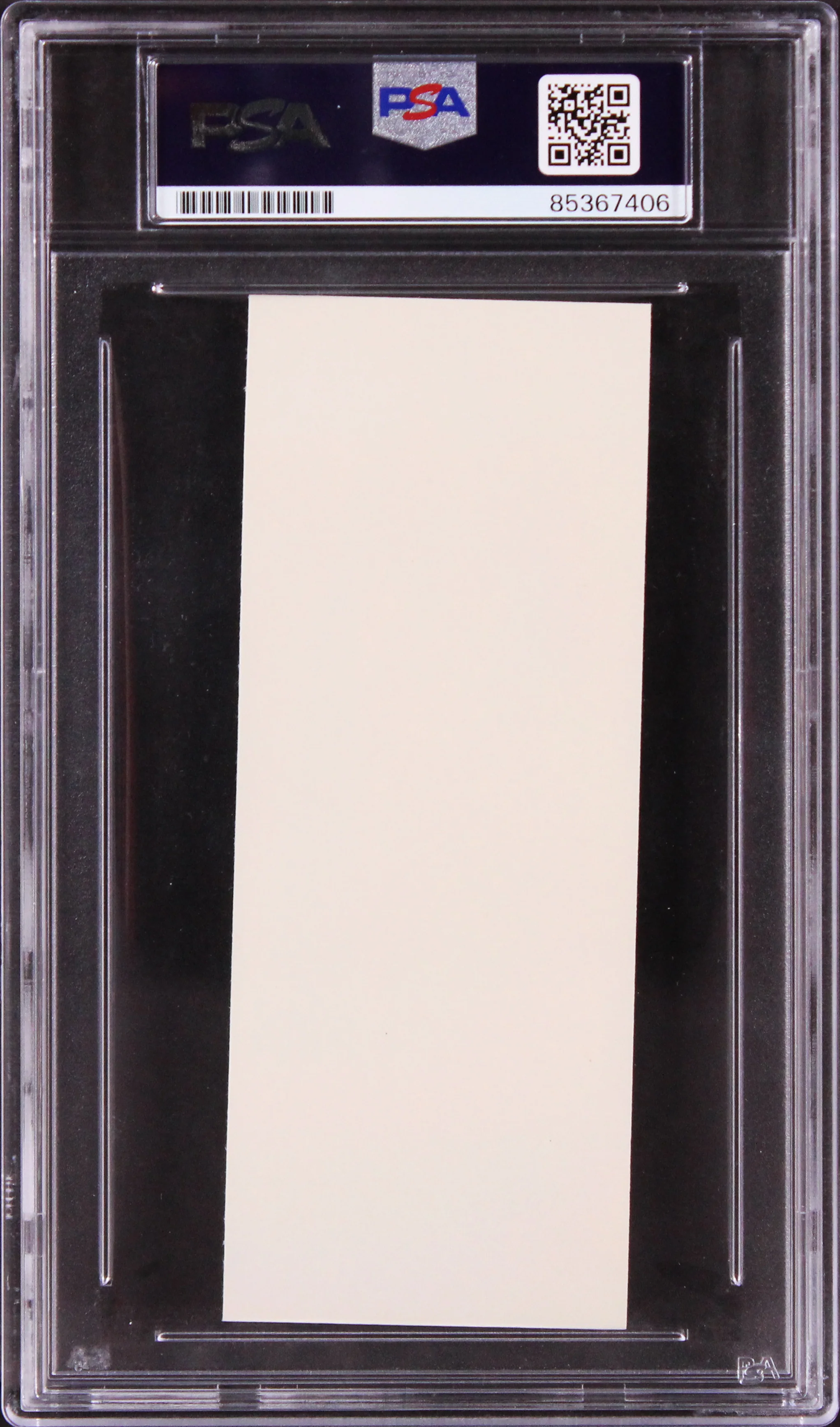 Cardinals Rogers Hornsby Authentic Signed 2x3.5 Cut Signature PSA/DNA Slabbed - Image 3