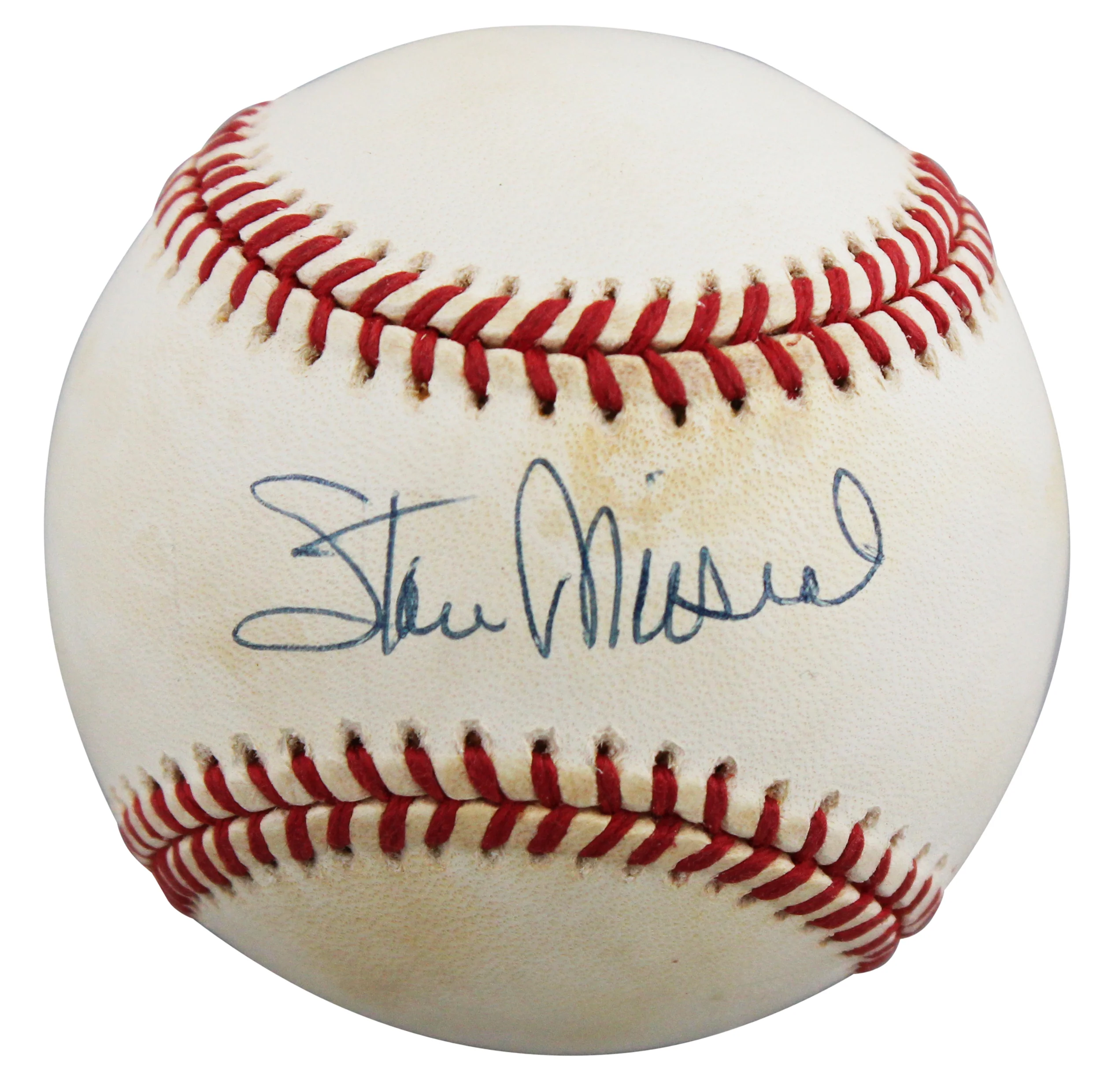 Cardinals Stan Musial Authentic Signed William White ONL Baseball BAS #BW89075 - Image 3