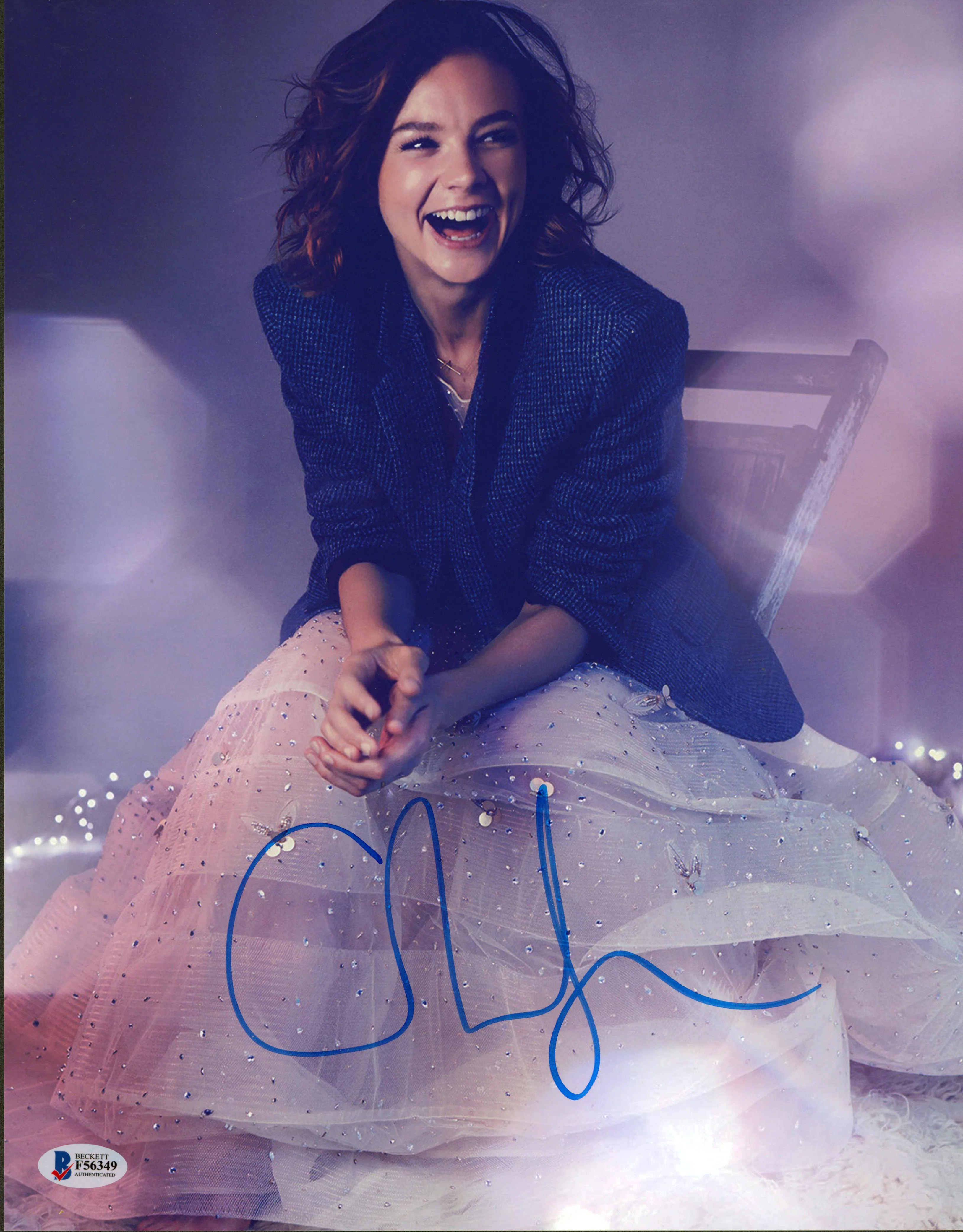 Carey Mulligan Shame Authentic Signed 11x14 Photo Autographed BAS #F56349 - Image 2
