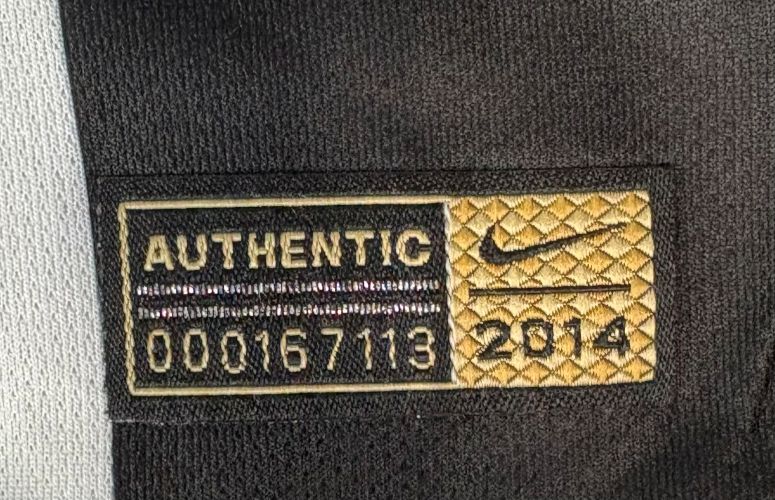 Carlos Tevez Signed Juventus Nike Soccer Jersey BAS - Image 4