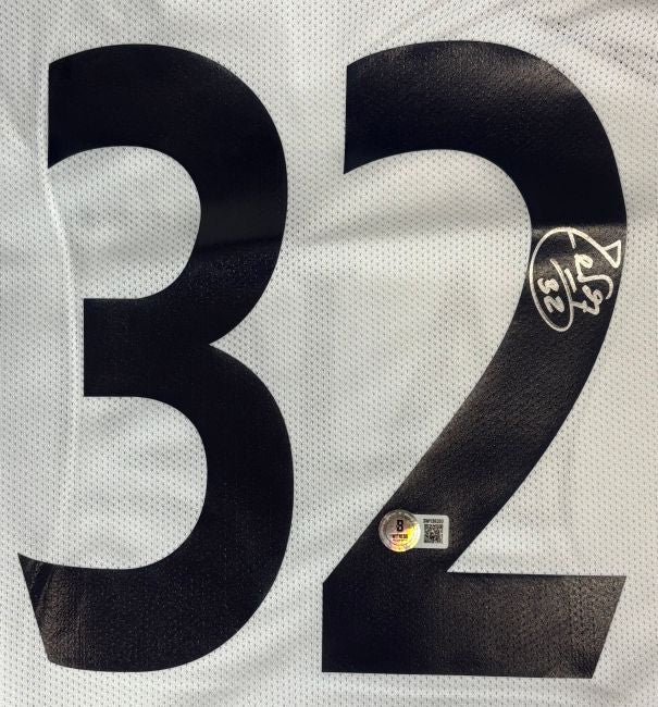 Carlos Tevez Signed Manchester United White Nike Soccer Jersey BAS - Image 2
