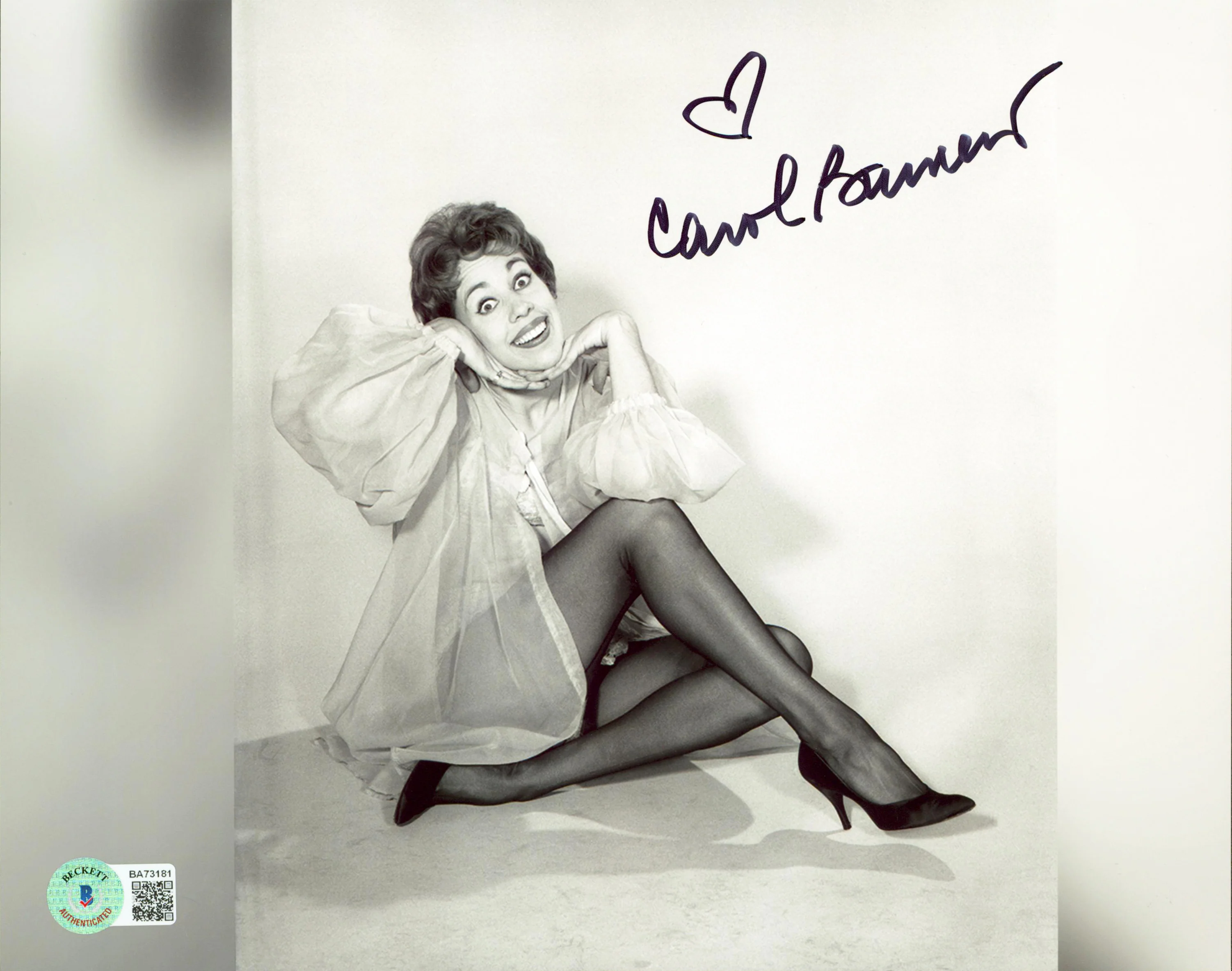 Carol Burnett Authentic Signed 8x10 Photo Autographed BAS #BA73181 - Image 2