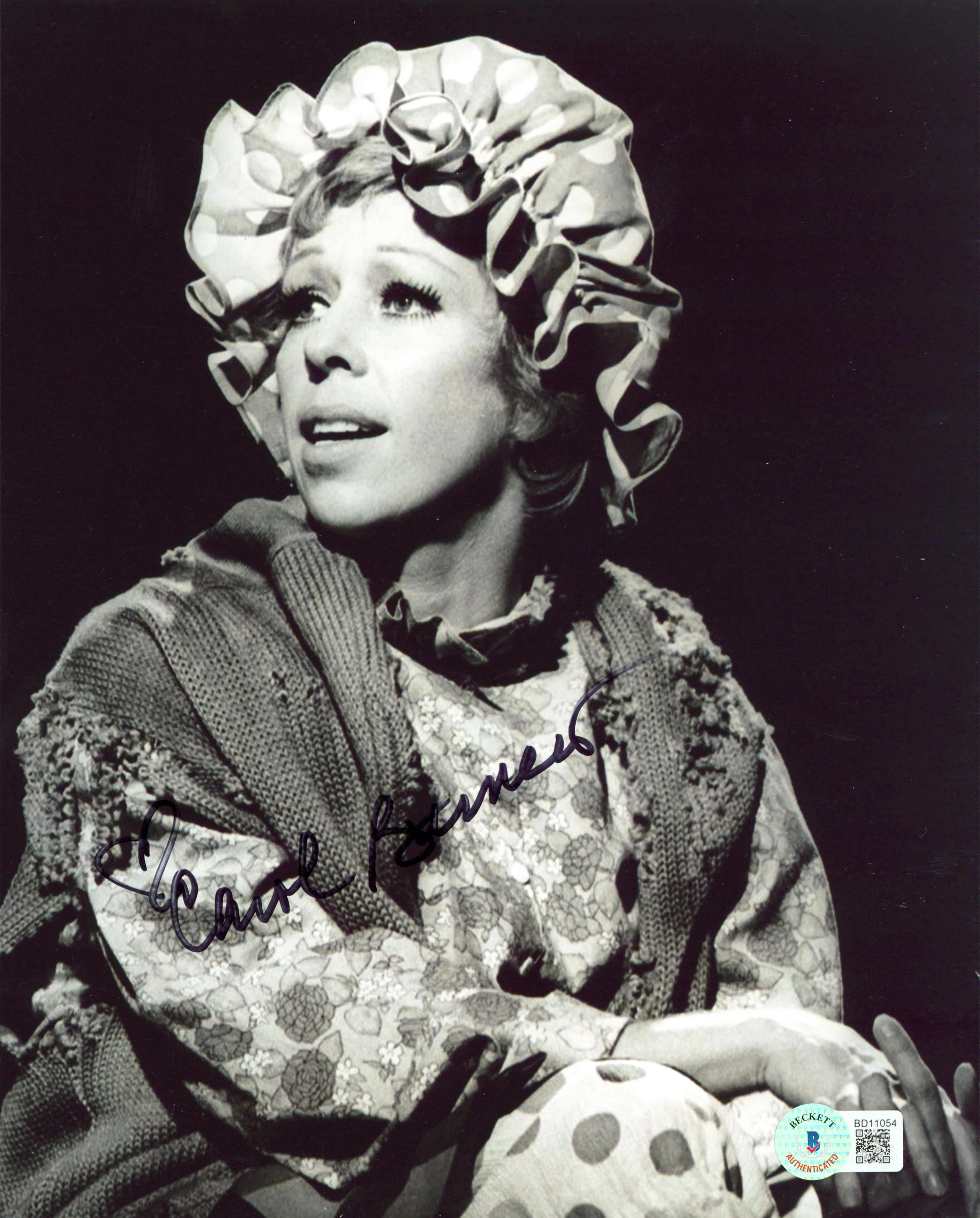 Carol Burnett Authentic Signed 8x10 Photo Autographed BAS #BD11054 - Image 2