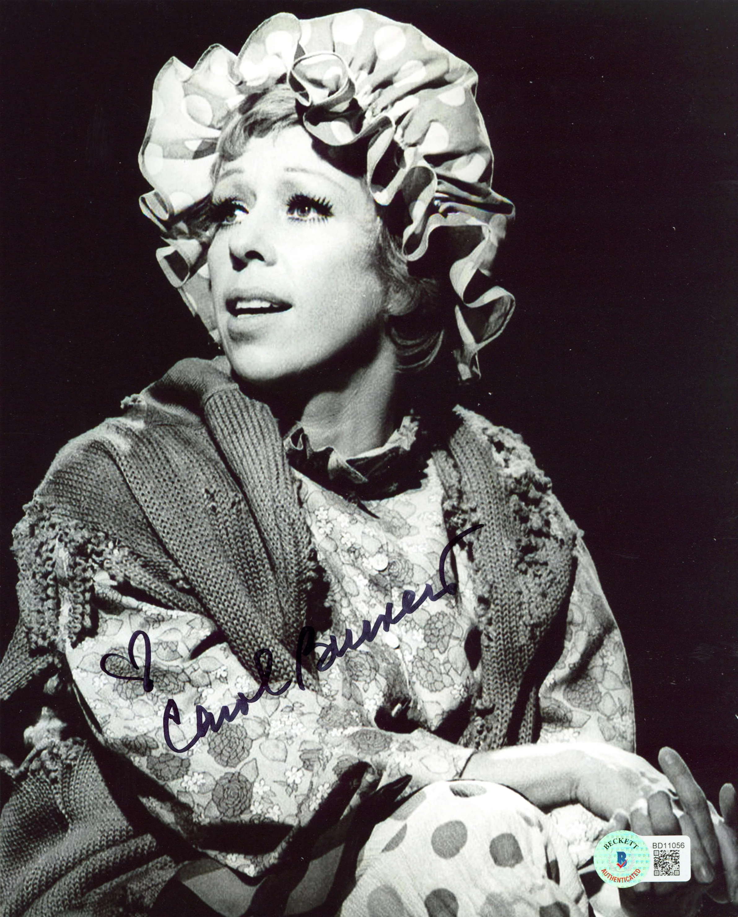 Carol Burnett Authentic Signed 8x10 Photo Autographed BAS #BD11056 - Image 2